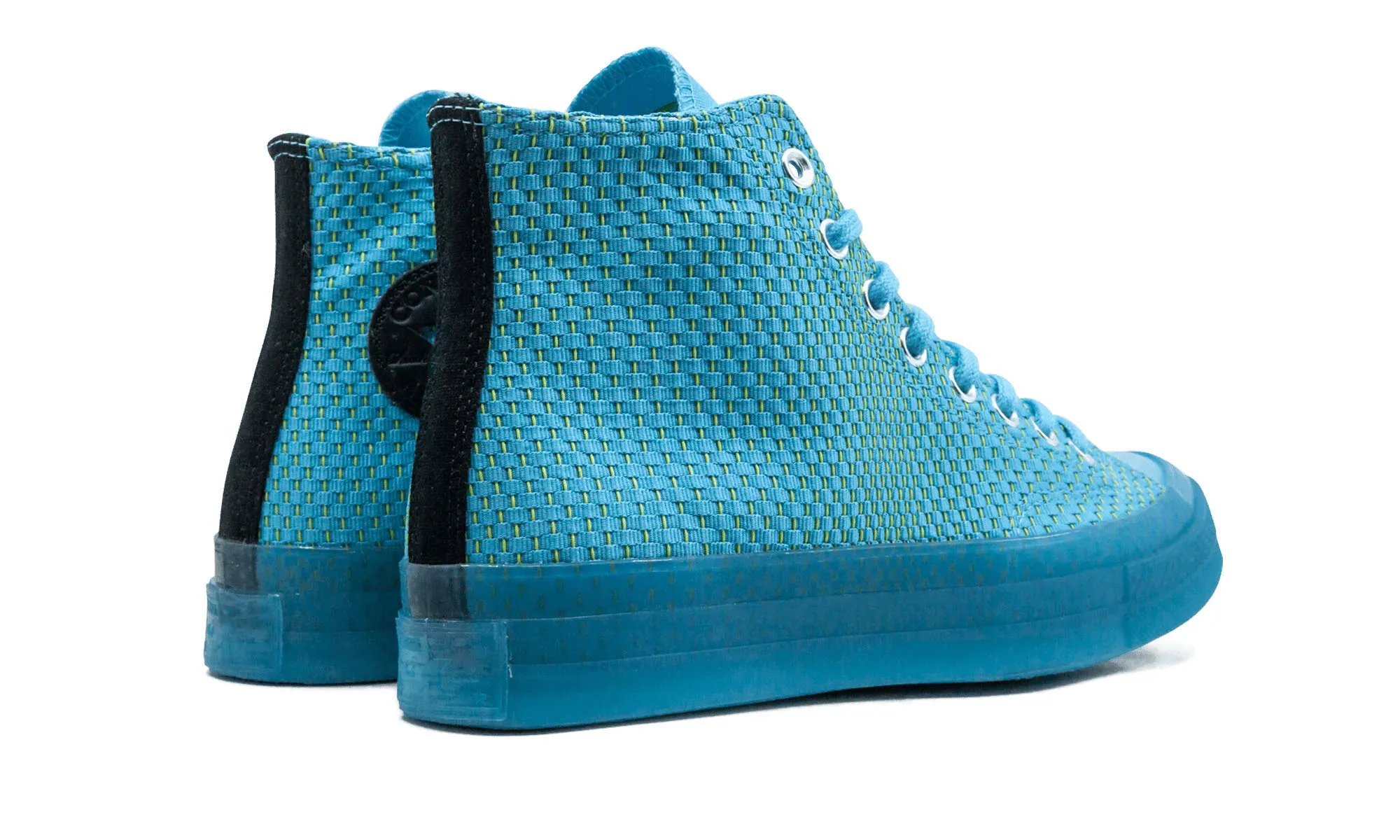 Converse All Star 70 Sneaker Alta Donna, Gnarley Blue Bold Lime, 45 EU - immagine 3