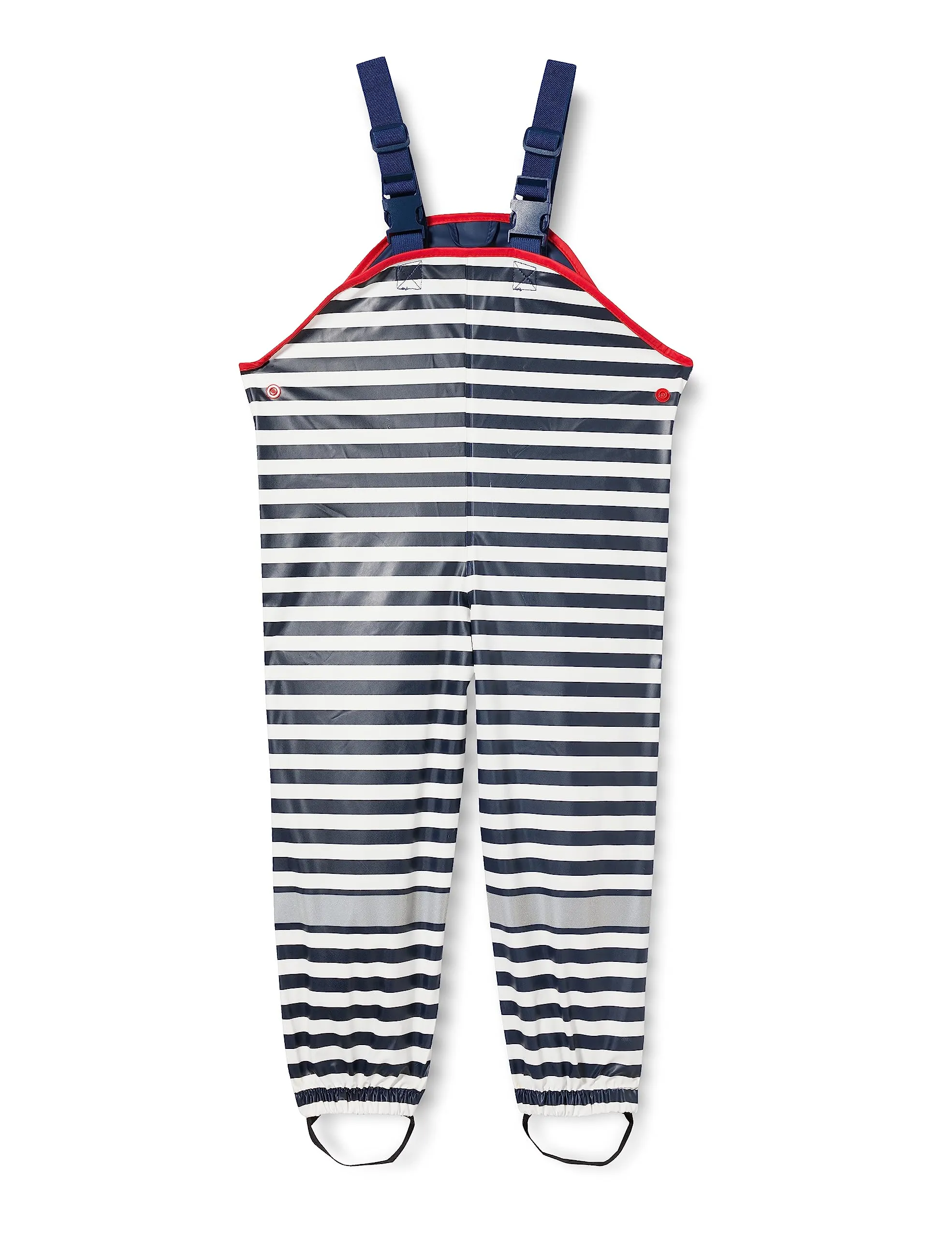 Playshoes Pantaloni Fango Salopette Antipioggia Sfoderati Unisex Bambini e Ragazzi, Marittimo, 128 - immagine 1