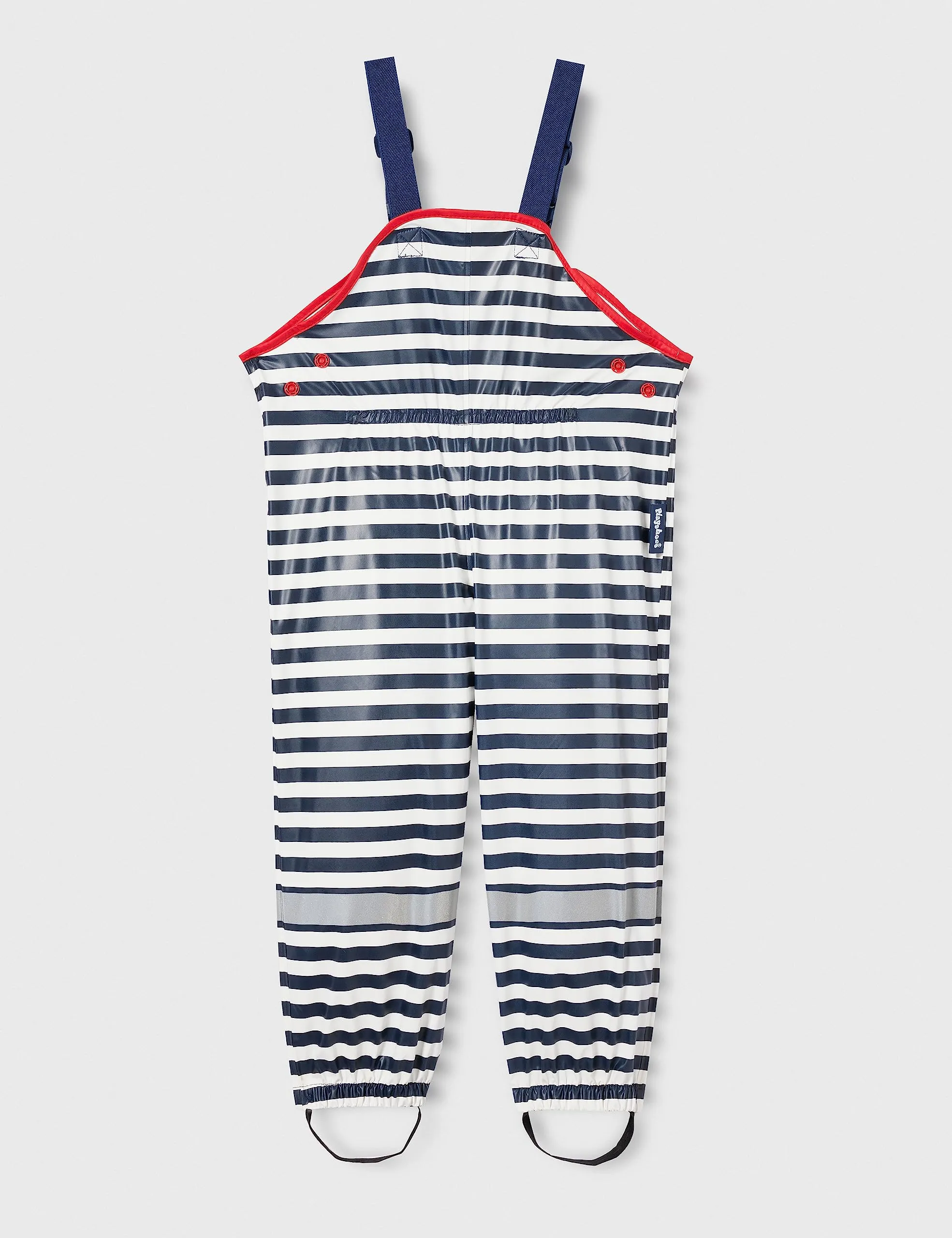Playshoes Pantaloni Fango Salopette Antipioggia Sfoderati Unisex Bambini e Ragazzi, Marittimo, 128 - immagine 5