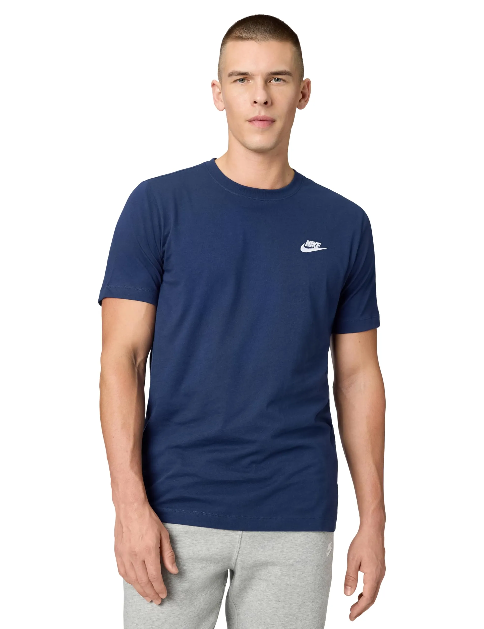Nike Club T-Shirt Midnight Navy/White XXL AR4997-410 - immagine 1