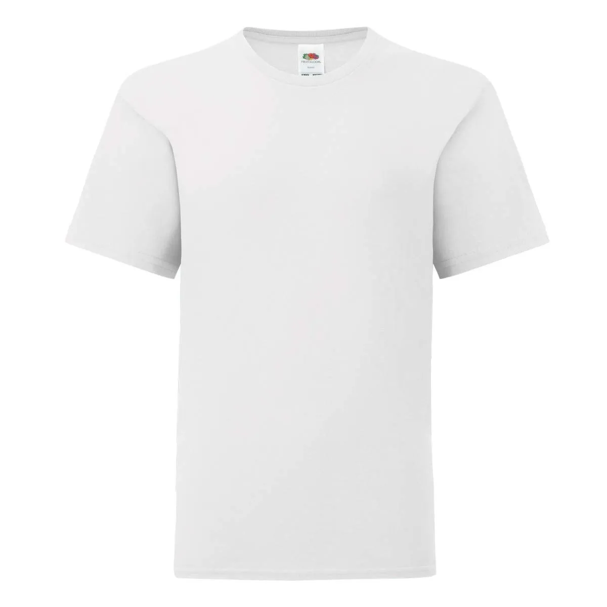 Fruit of the Loom Boys Iconic T-Shirt - Verde/Cachi - 3-4 anni - immagine 4