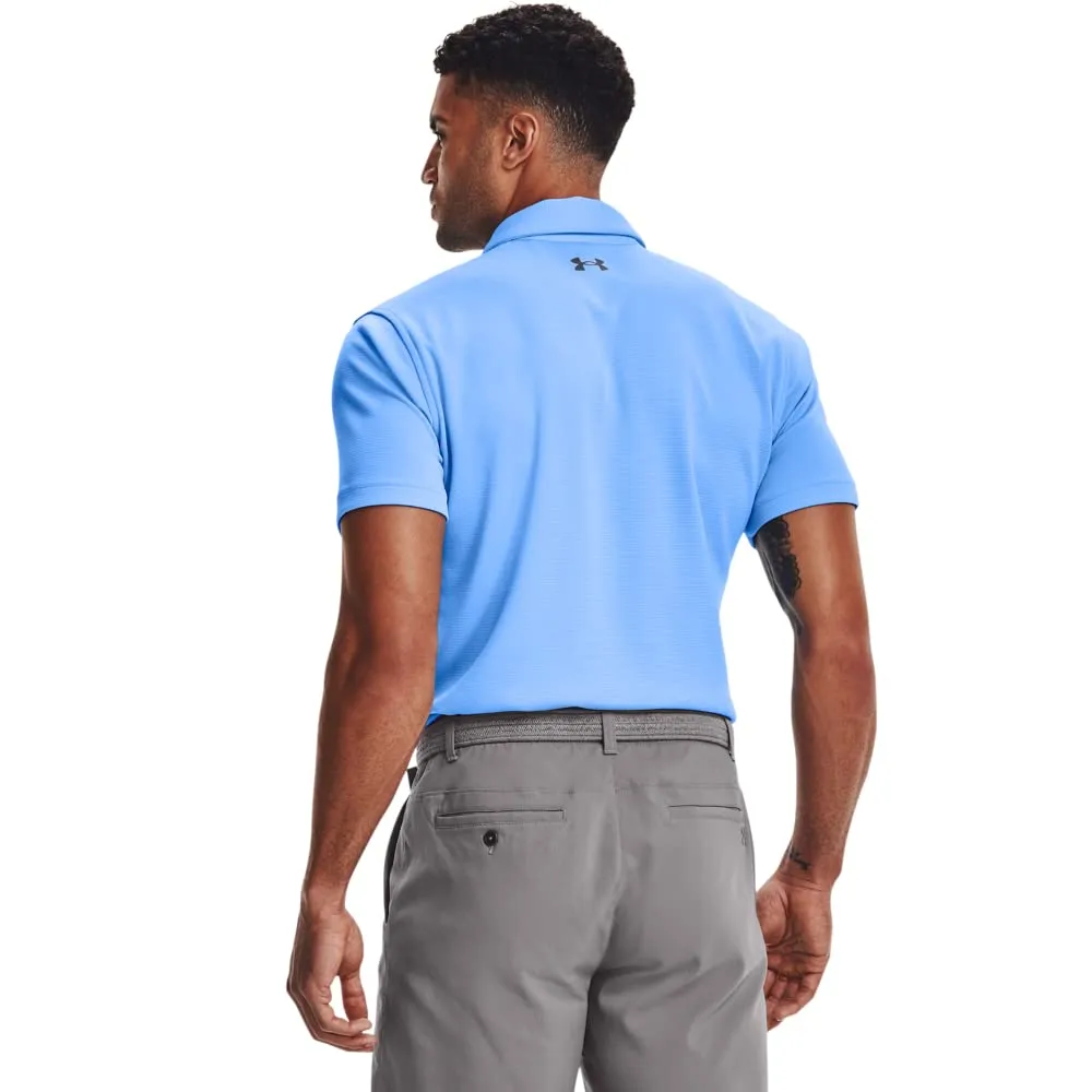Under Armour Tech Polo Uomo, Carolina Blue / Pitch Gray, S - immagine 3