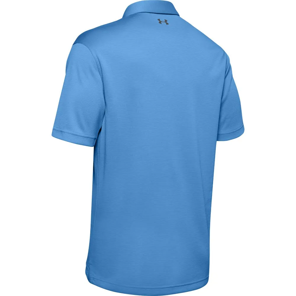 Under Armour Tech Polo Uomo, Carolina Blue / Pitch Gray, XXL - immagine 7
