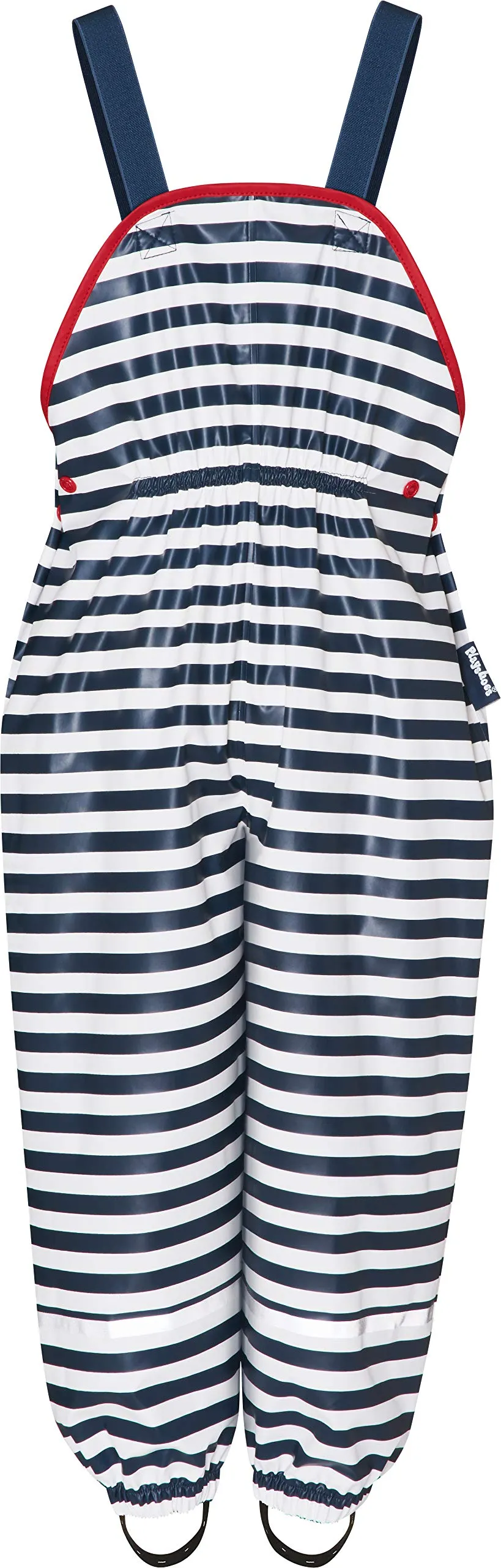 Playshoes Pantaloni Fango Salopette Antipioggia Sfoderati Unisex Bambini e Ragazzi, Marittimo, 116 - immagine 2