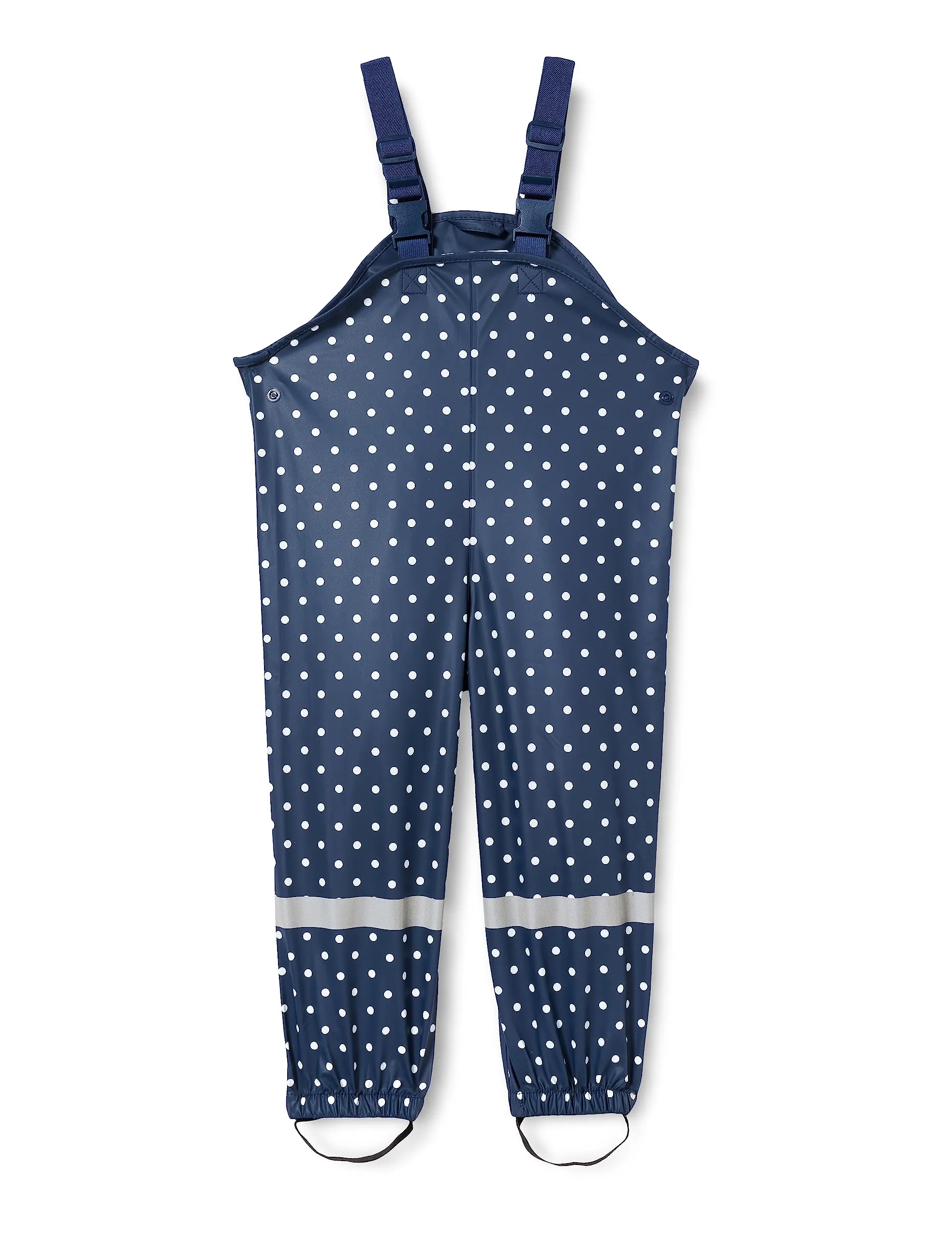 Playshoes Pantaloni Fango Salopette Antipioggia Sfoderati Unisex Bambini e Ragazzi, Punti Marini, 86 - immagine 1