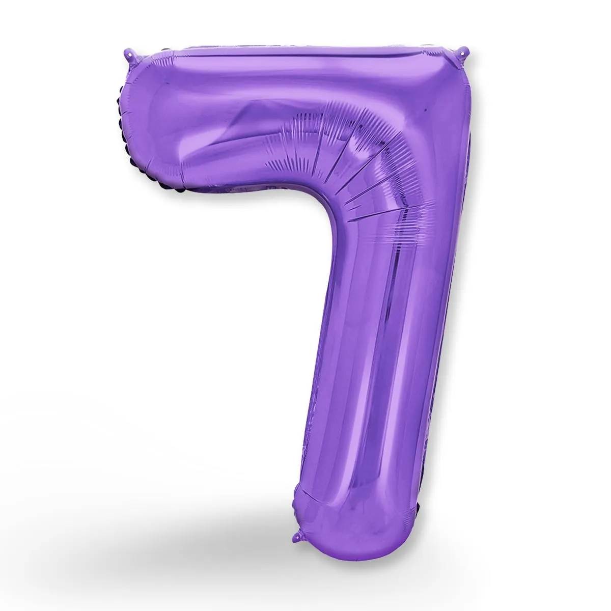 FUNXGO Palloncino in pellicola numero 7, Lilla, 100 cm - immagine 1