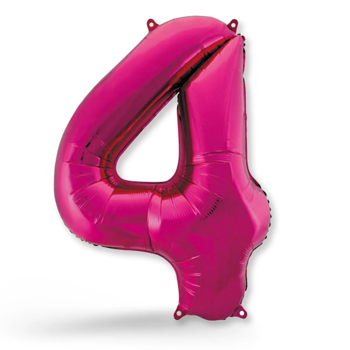 FUNXGO Palloncino in pellicola numero 4, rosa - immagine 1