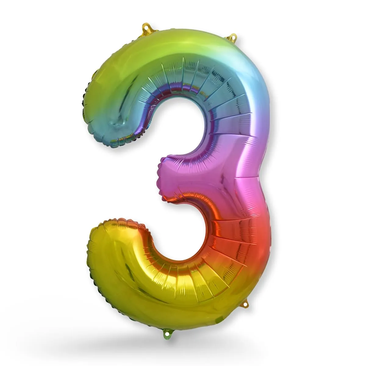 FUNXGO Palloncino Numero 3 Multicolore - immagine 1