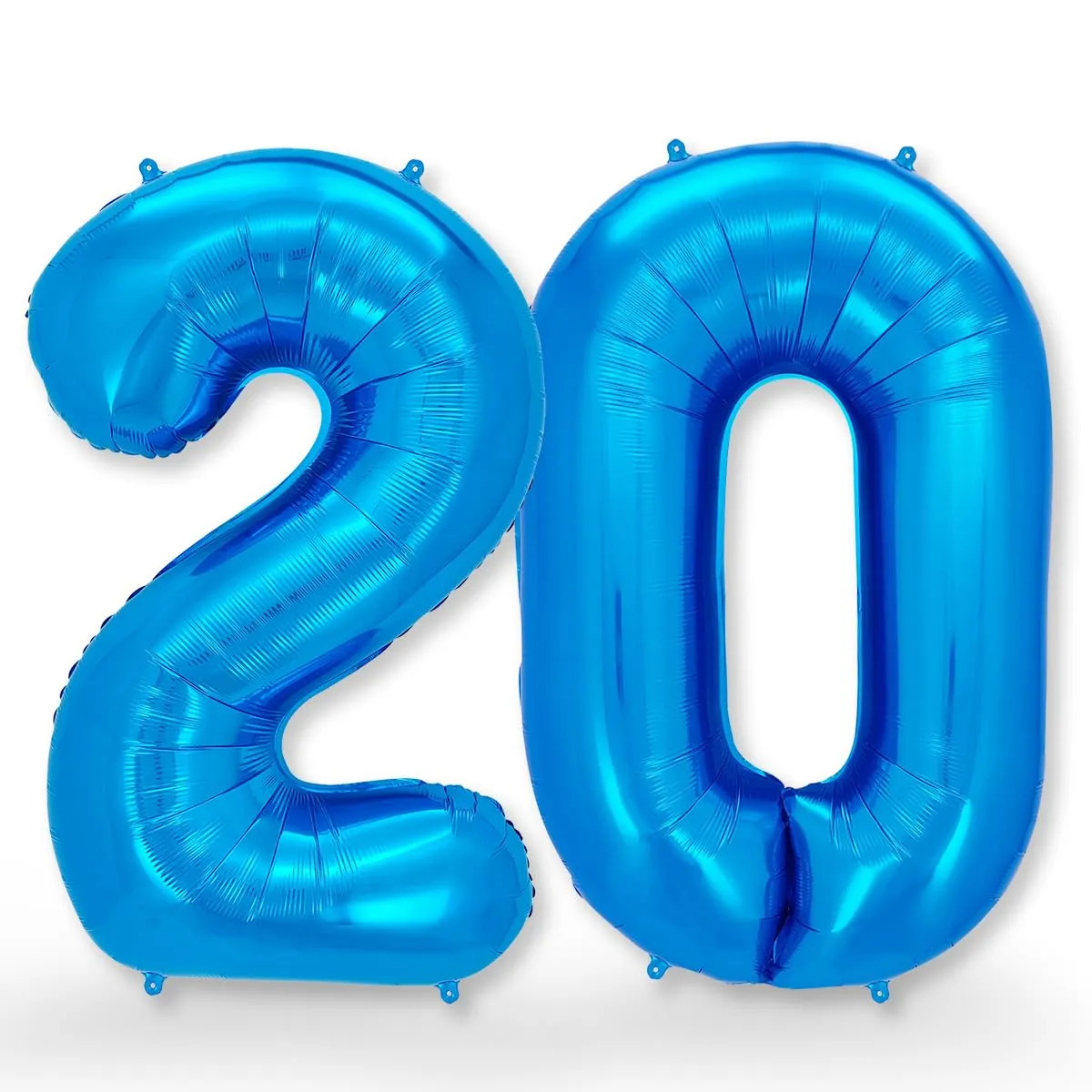 FUNXGO Palloncino Numero 20 Blu - immagine 1