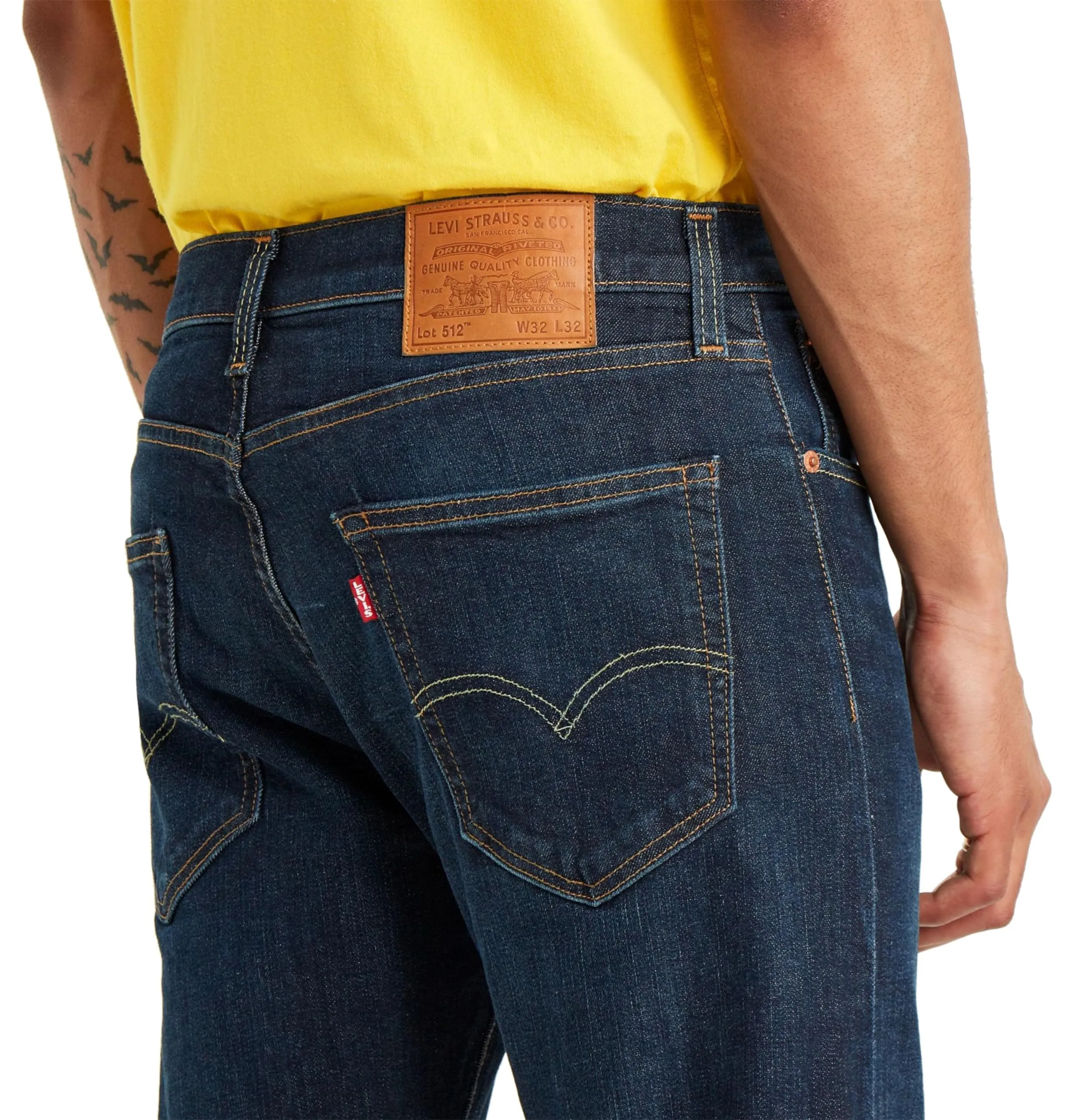 Levi's 512 Slim Taper Jeans, Biologia Adv, 31W / 34L - immagine 3