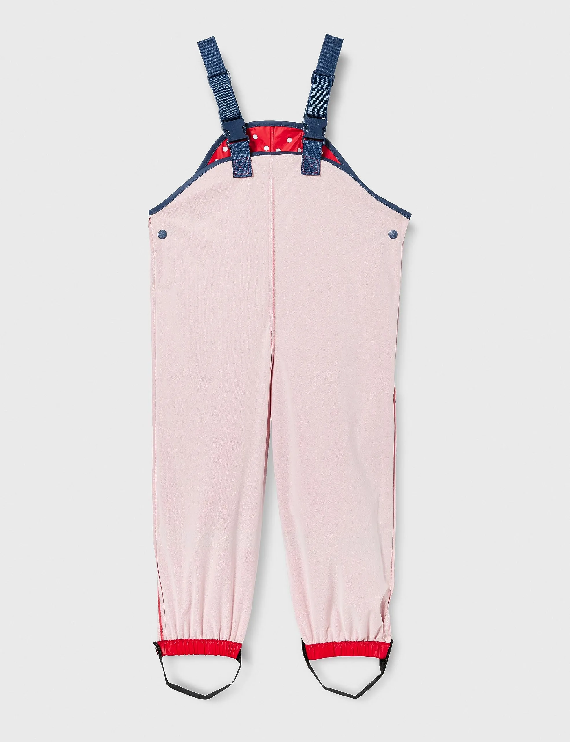 Playshoes Pantaloni Fango Salopette Antipioggia Sfoderati Unisex Bambini e Ragazzi Punti Rossi 86 - immagine 6
