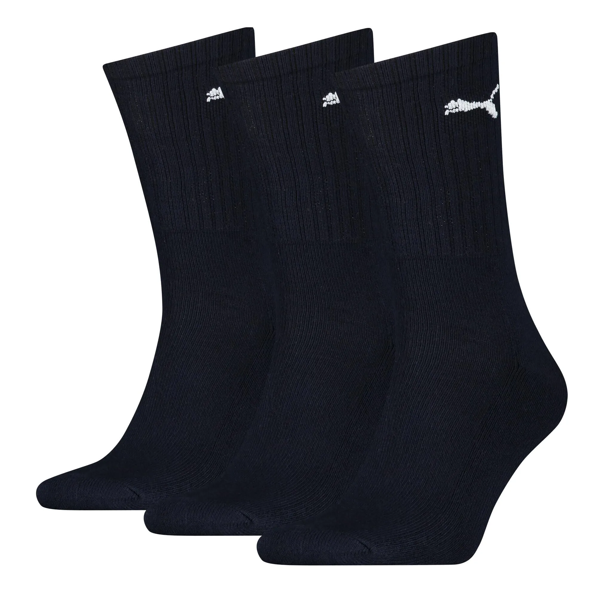PUMA Crew Socks, Unisex Adult, Navy 312, 39-42 (Pack of 3) - immagine 1
