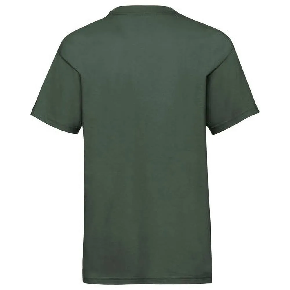 Fruit of the Loom Maglietta 100% Cotone Bambini, Confezione da 2, 9-11 anni, Verde Kelly - immagine 2