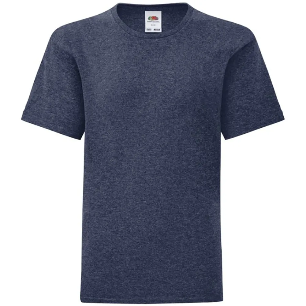 Fruit of the Loom Maglietta Heather Navy 9-11 Anni - immagine 1