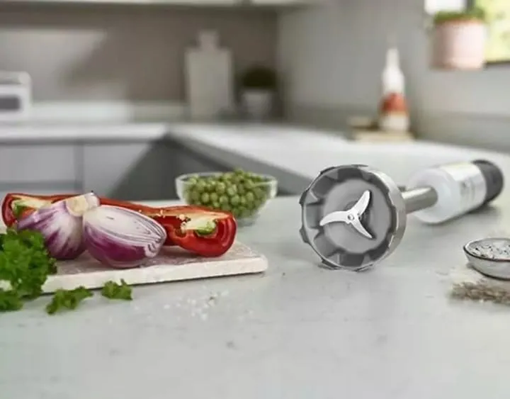 Kenwood Frullatore ad Immersione HBM40.302WH, Sistema TriBlade, 850W, Bianco - immagine 6
