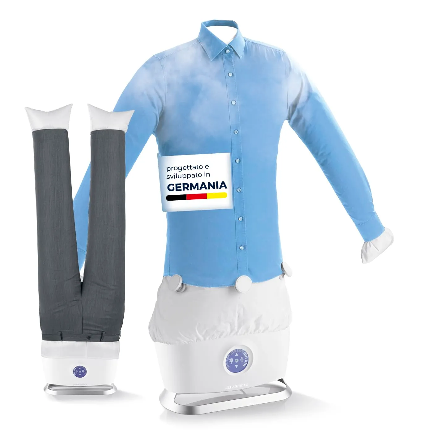 CLEANmaxx PRO STEAM Ferro da stiro automatico per camicie e pantaloni - immagine 1