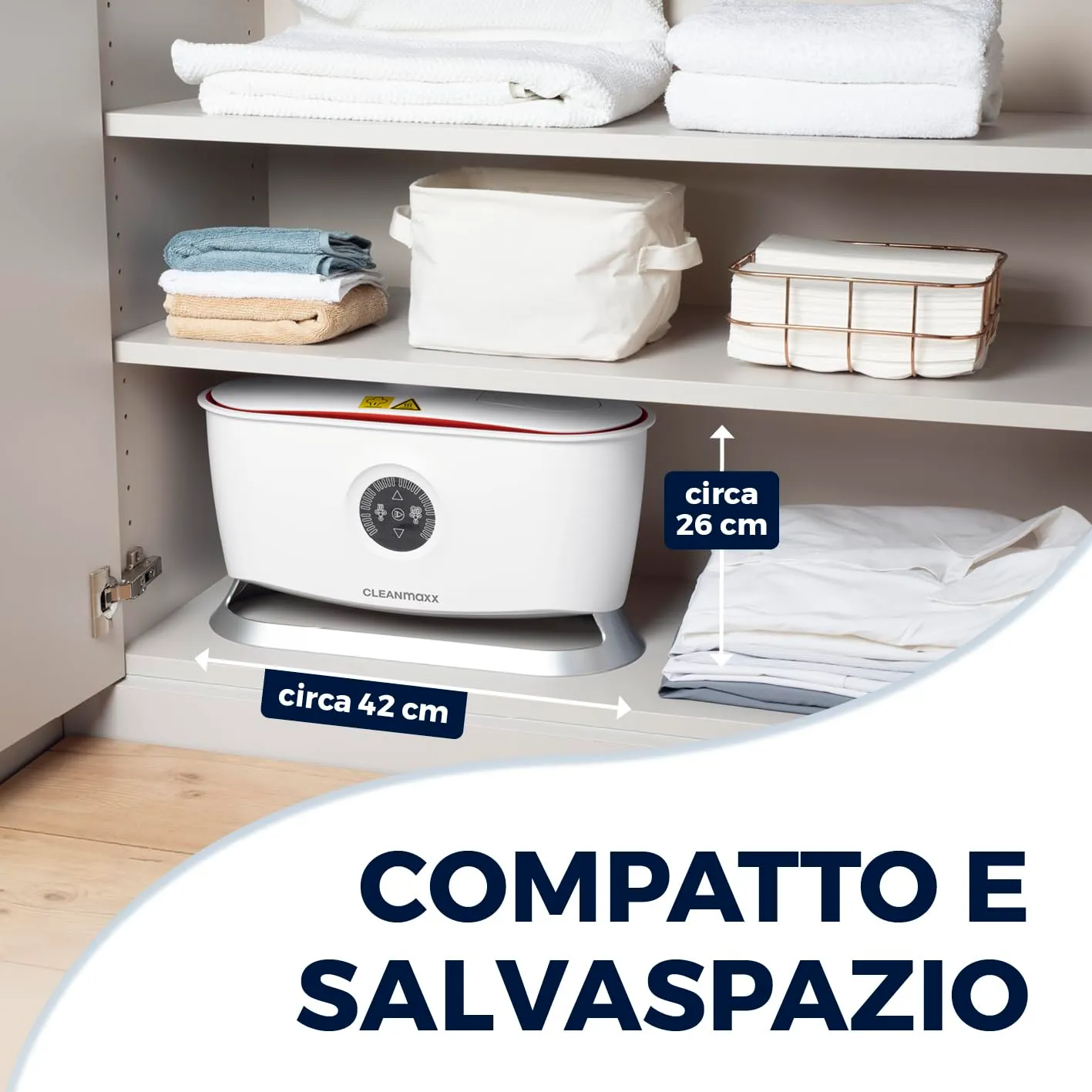 CLEANmaxx PRO STEAM Ferro da stiro automatico per camicie e pantaloni - immagine 10