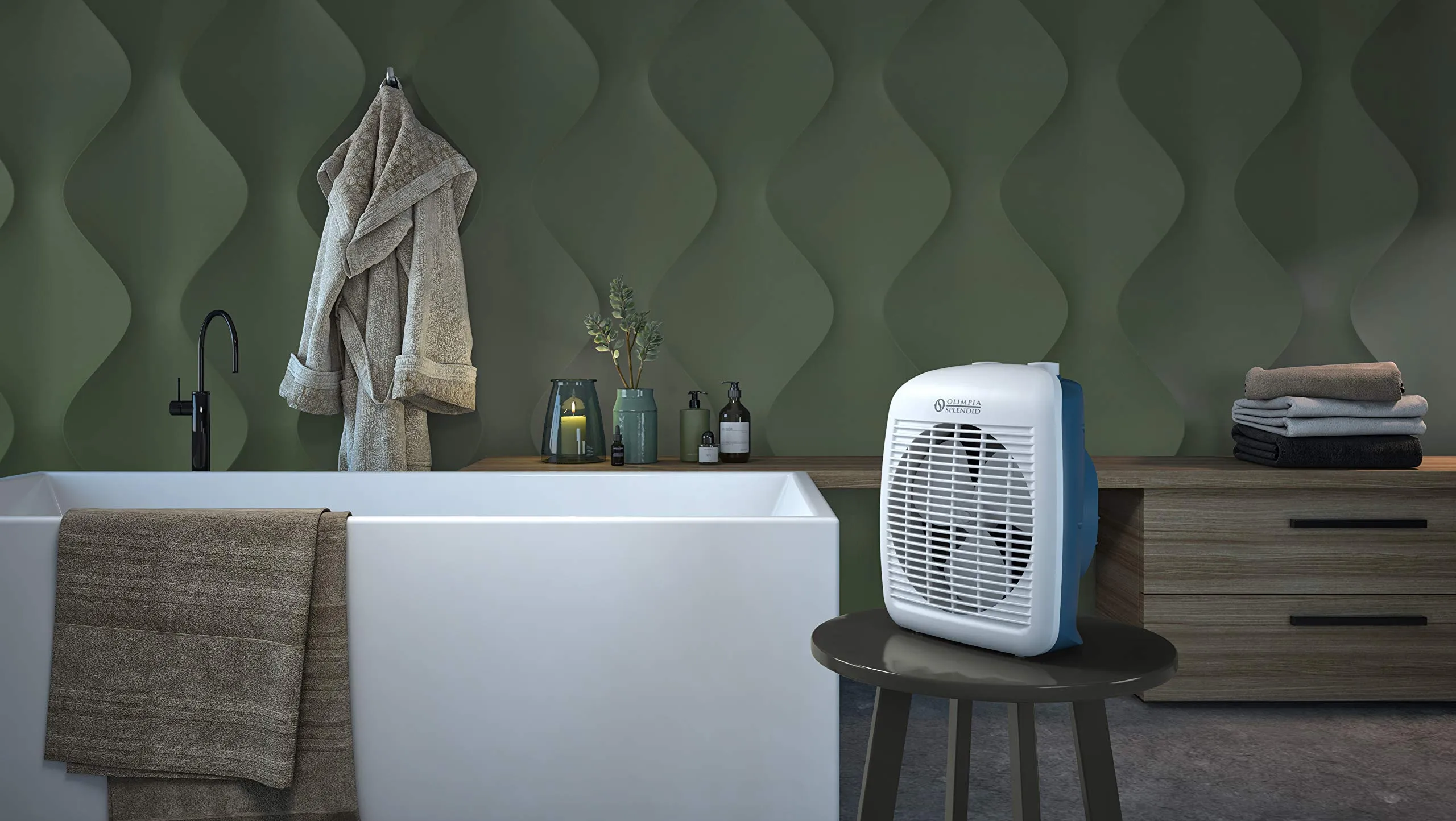 Olimpia Splendid 99338 Caldo Relax Termoventilatore, Bianco - immagine 2