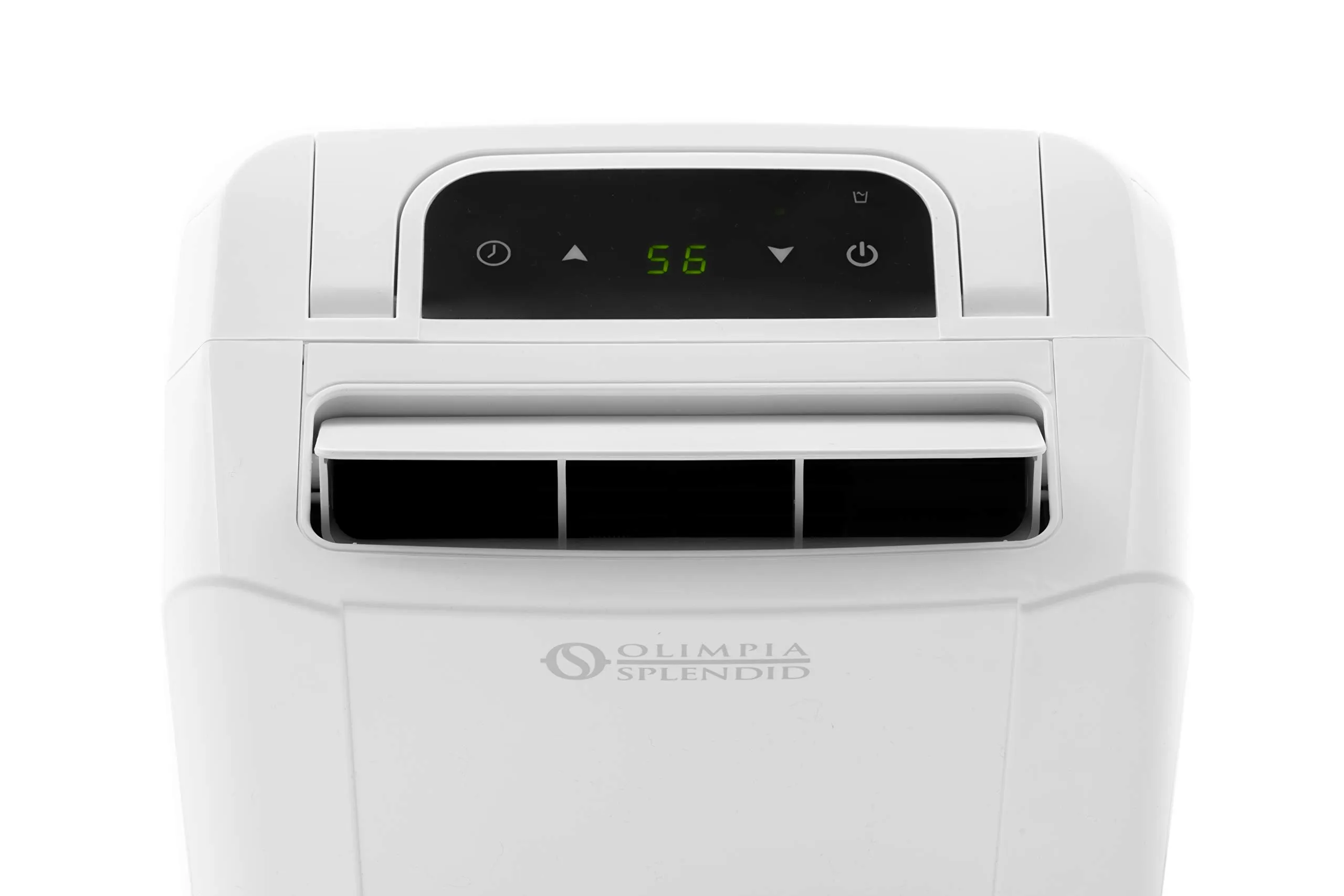 Olimpia Splendid Aquaria Slim 14 P Deumidificatore Portatile, 14 l/24h, fino a 65 m³, Tanica 2 l Estraibile, Timer 24h - immagine 2