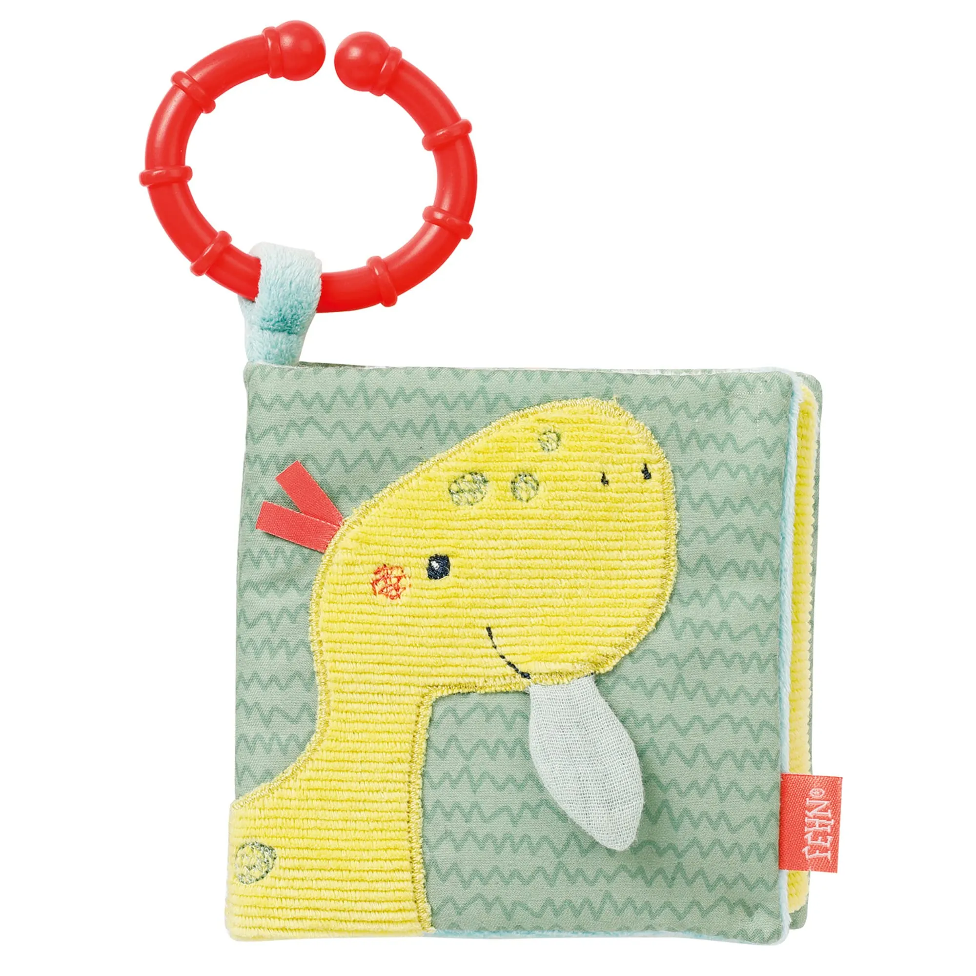 Fehn Happy Dino Libro in Tessuto 051148 - immagine 1