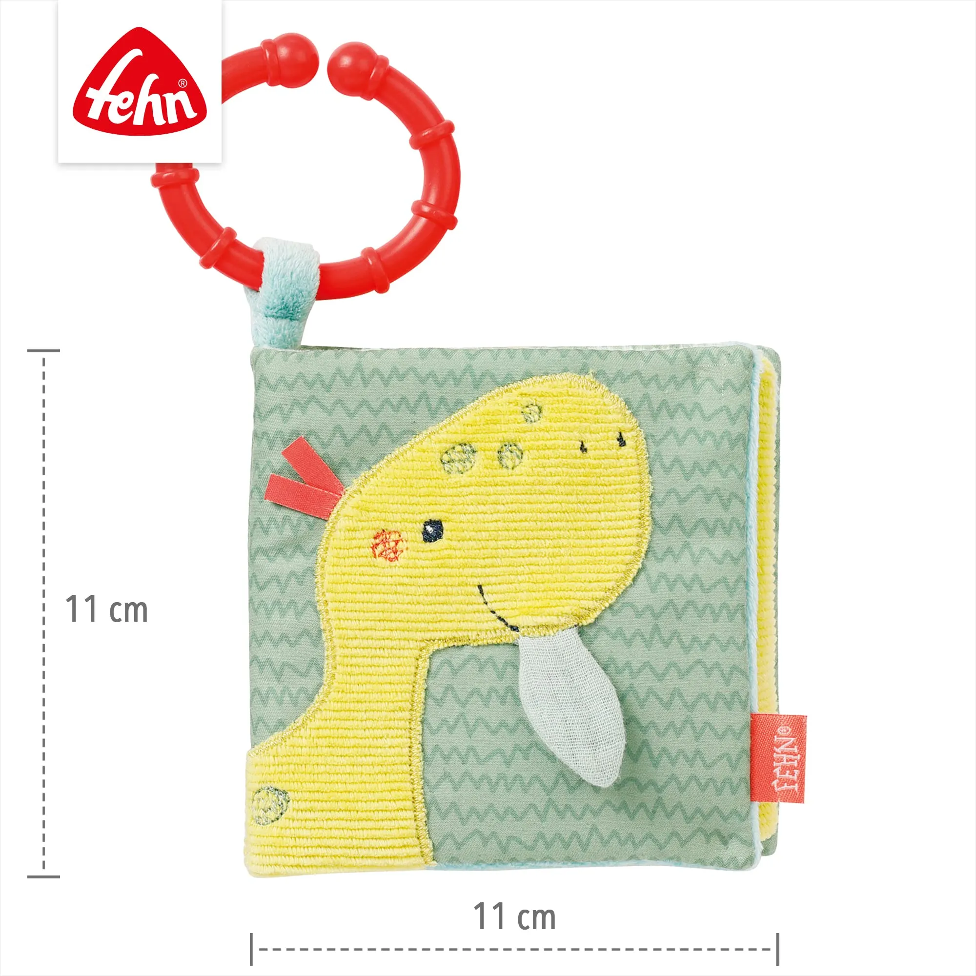 Fehn Happy Dino Libro in Tessuto 051148 - immagine 5