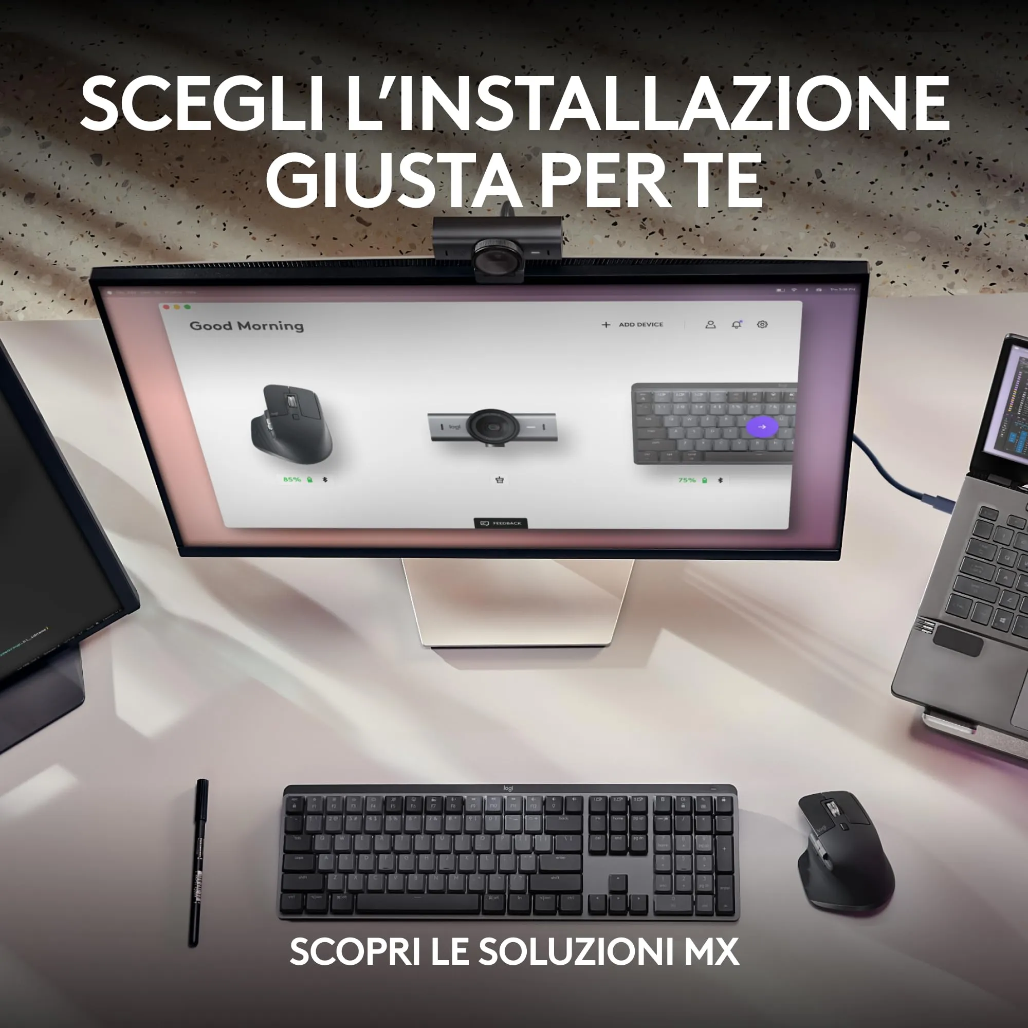 Logitech MX Brio Ultra HD 4K - Grafite - immagine 10