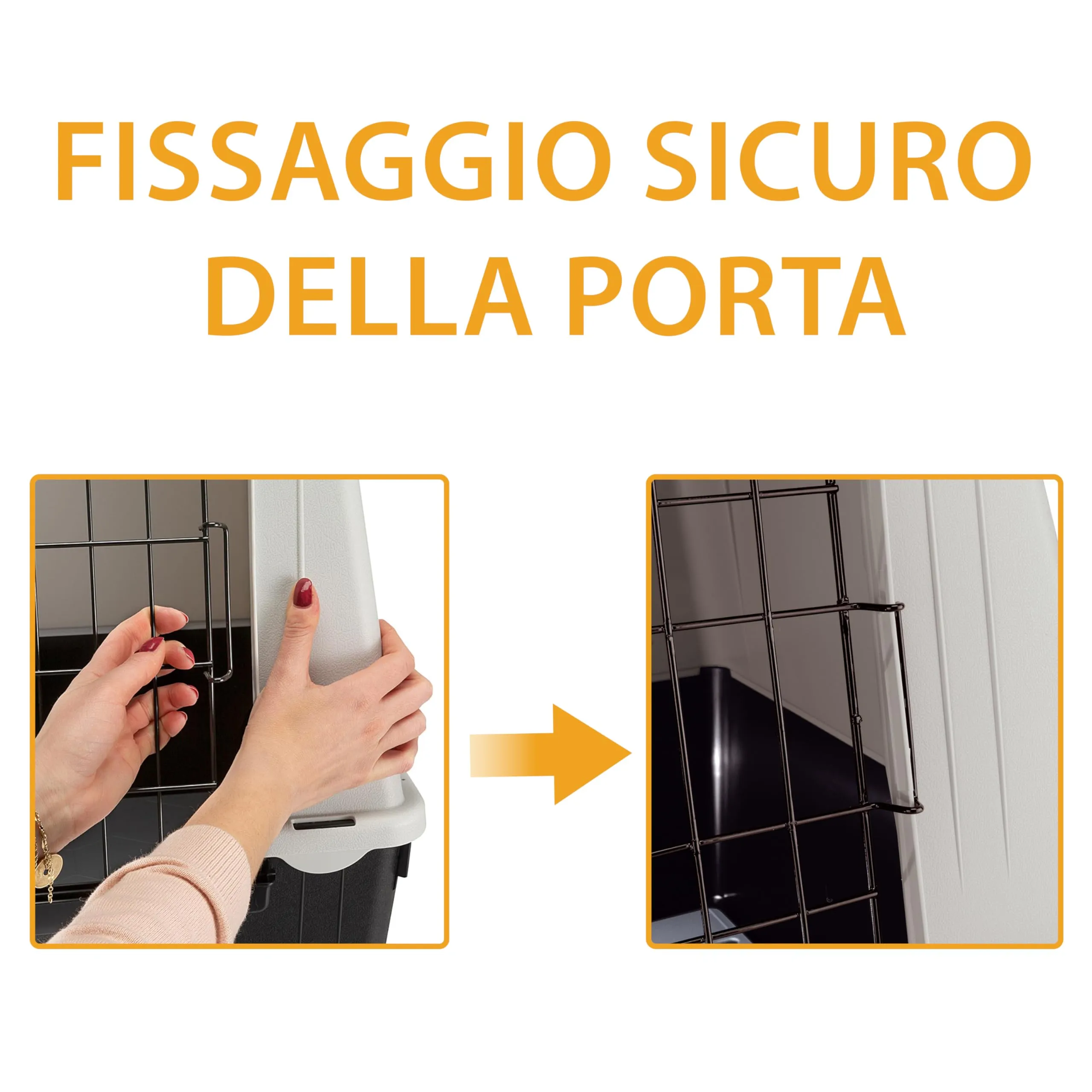 Ferplast Atlas Car Mini Trasportino per Cani da Auto, 72 x 41 x 51 cm, Max 10 kg - immagine 6