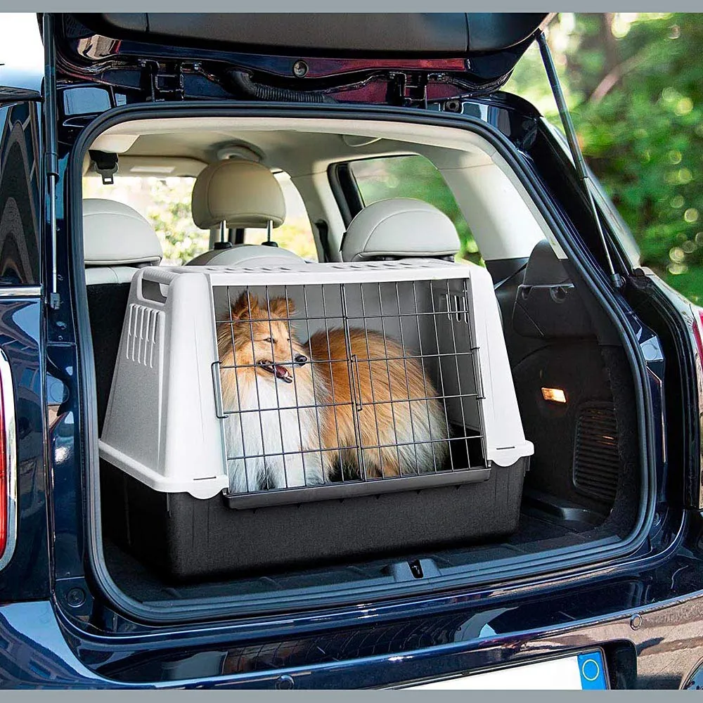Ferplast Atlas Car Mini Trasportino per Cani da Auto, 72 x 41 x 51 cm, Max 10 kg - immagine 8