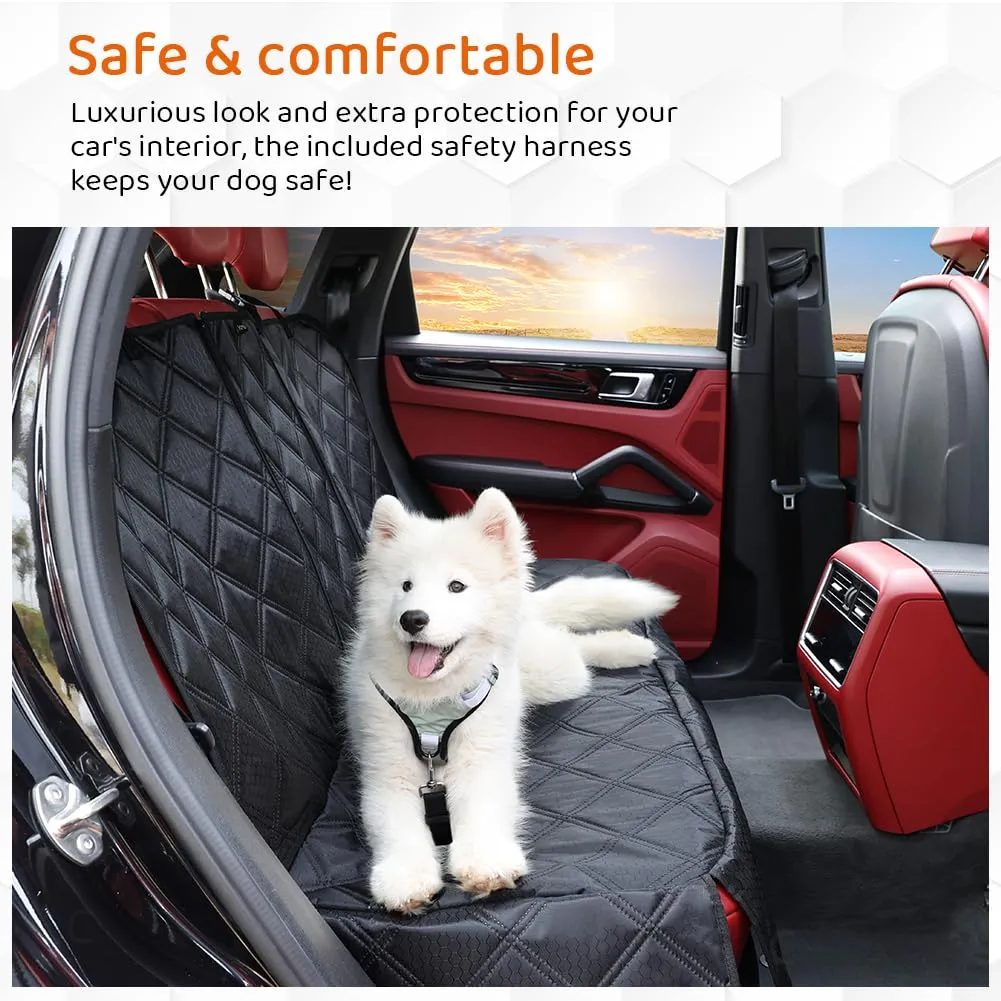 KYG Coprisedile Auto per Cani Antiscivolo e Antigraffio per Sedili Posteriori, Auto, SUV, Camion - immagine 4