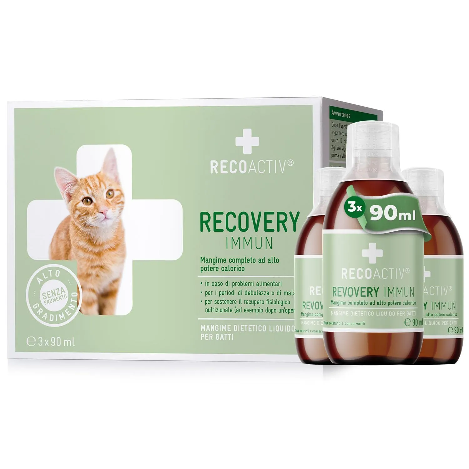 RECOACTIV Recovery Immun Gatti, 3x90ml - immagine 1