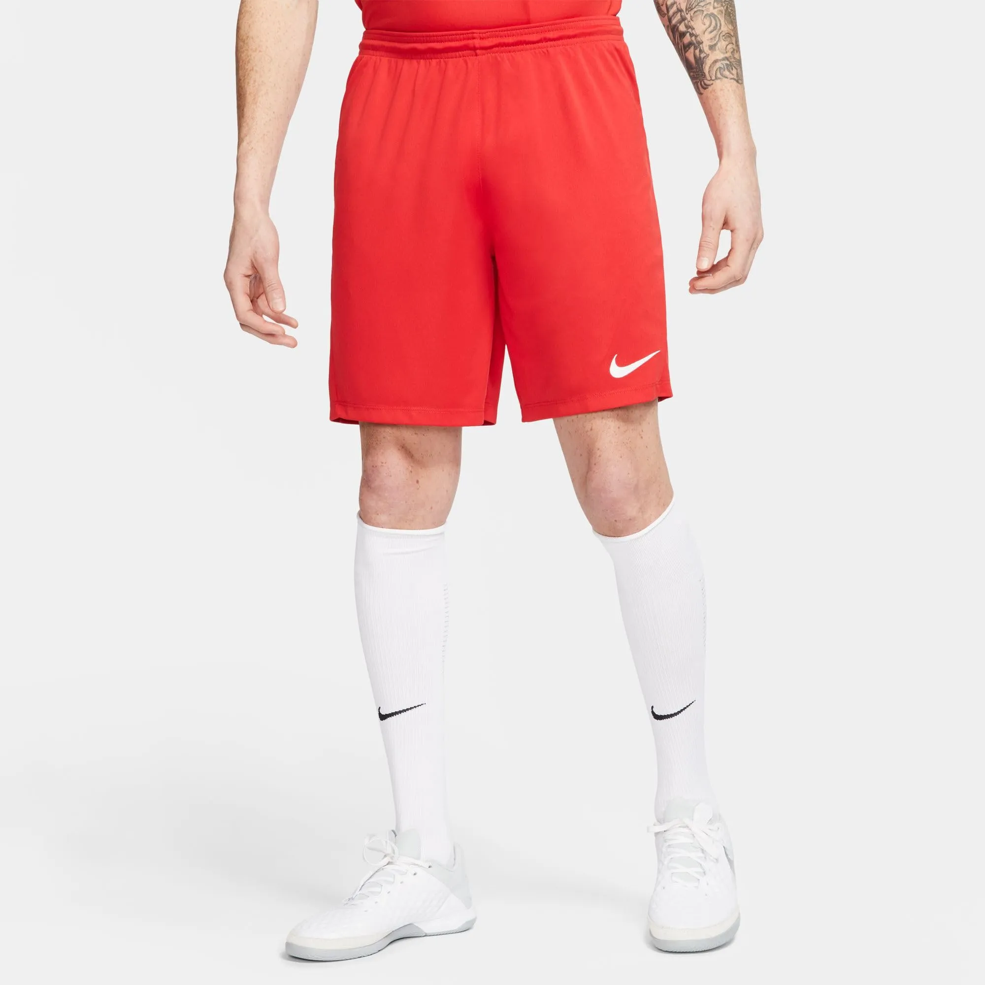 Nike Dry Park Pantaloncini Uomo, University Red/White, S - immagine 2