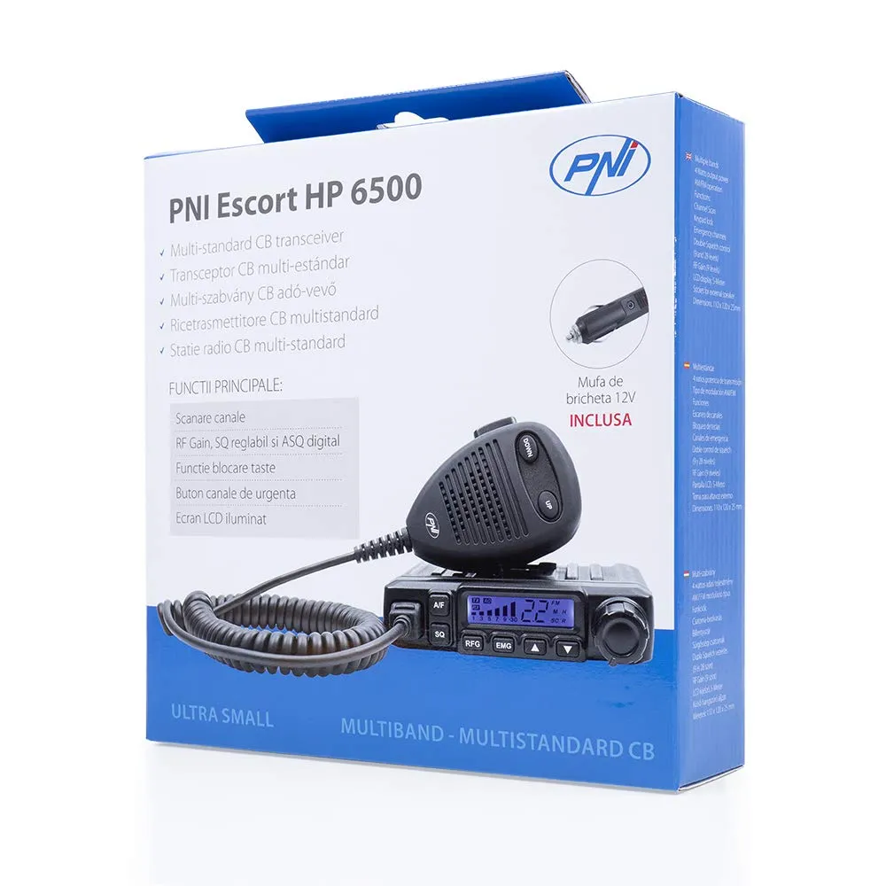 PNI Escort HP 6500 ASQ CB Radio with PNI Extra 48 Antenna - immagine 2