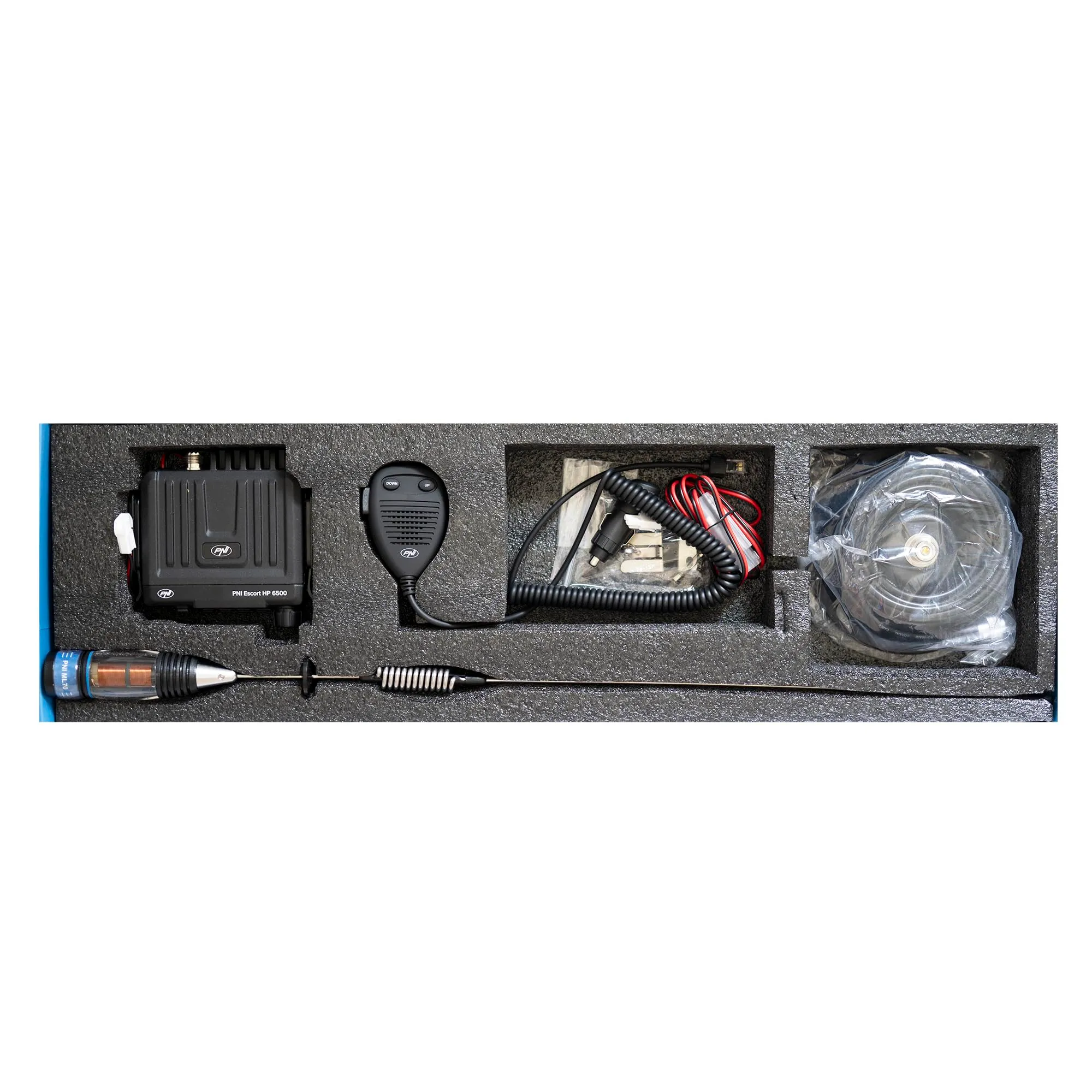 PNI Escort HP 6500 ASQ CB Radio with PNI ML70 Antenna - immagine 2