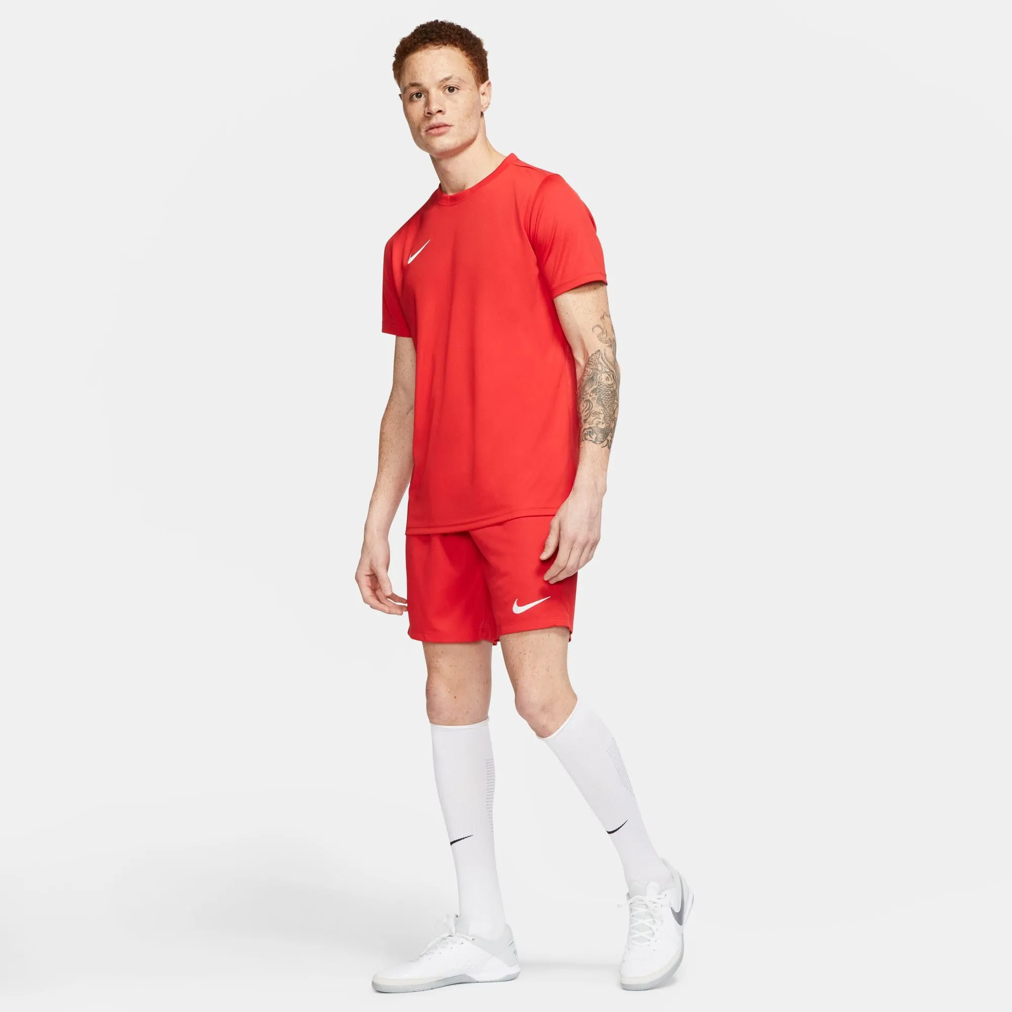 Nike Dry Park Pantaloncini Uomo - University Red/White, L - immagine 9