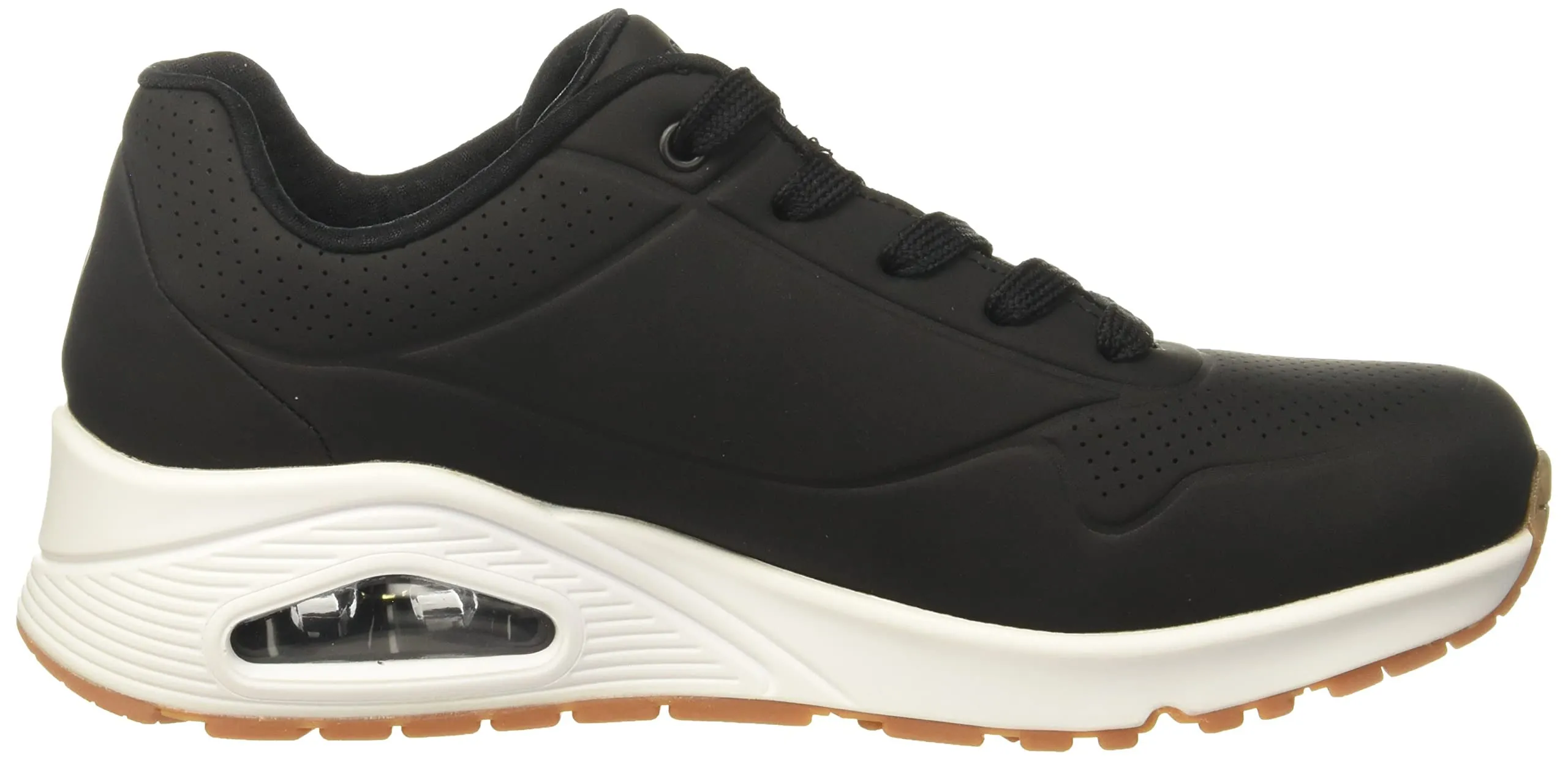 Skechers Uno Stand On Air Scarpe da ginnastica da donna, Nero, 35 EU Larga - immagine 4