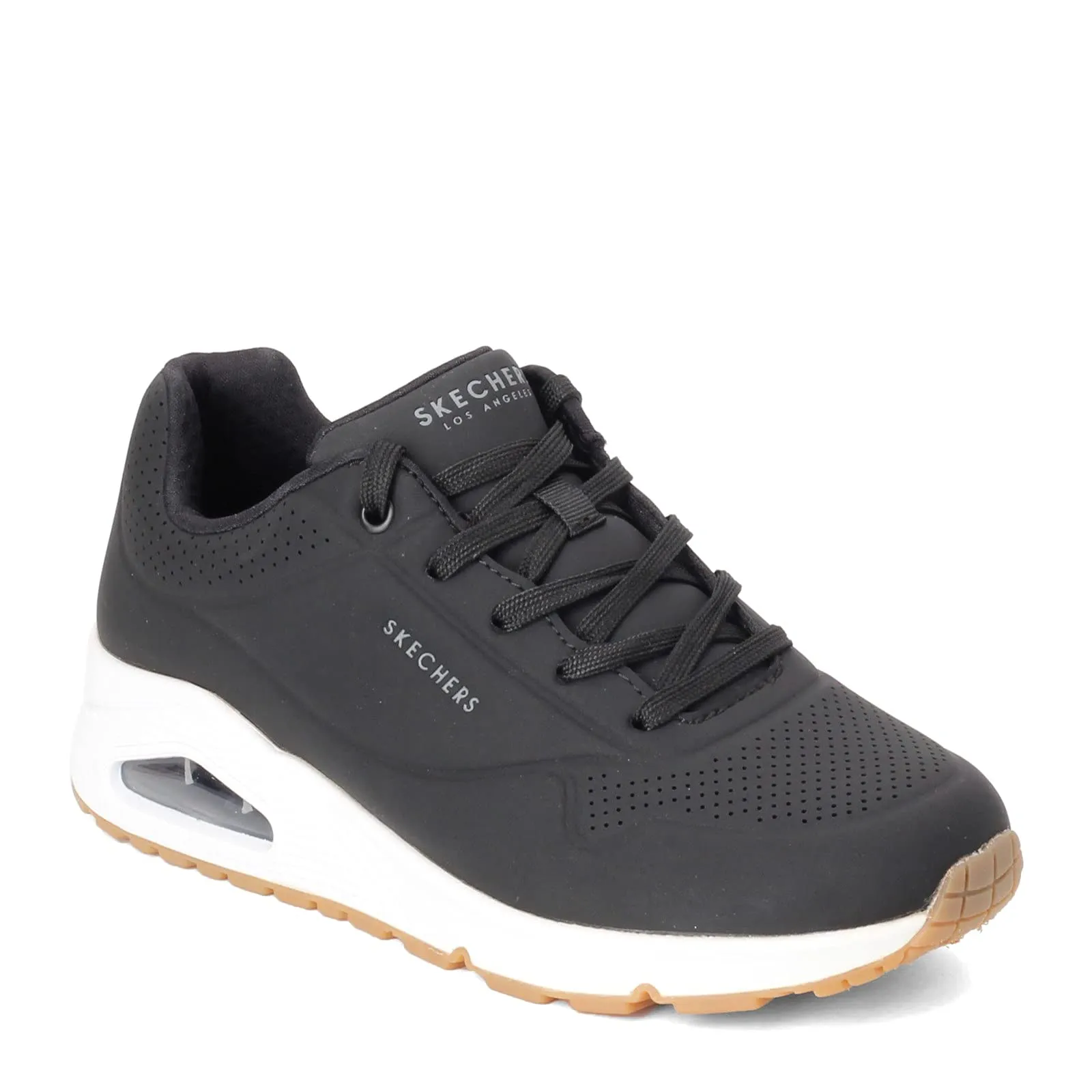 Skechers Uno Stand On Air Scarpe da Ginnastica Donna Nero e Bianco 39.5 EU Larga - immagine 1