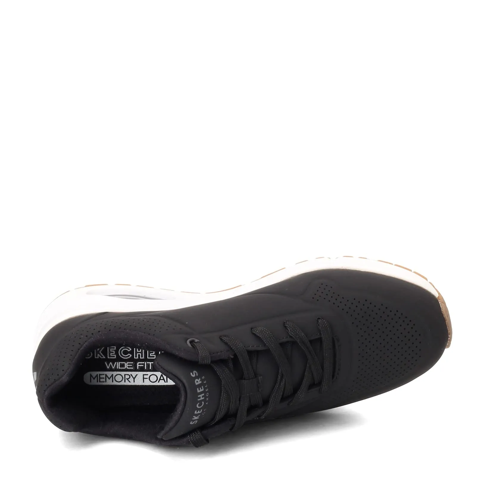 Skechers Uno Stand On Air Scarpe da Ginnastica Donna Nero e Bianco 39.5 EU Larga - immagine 7
