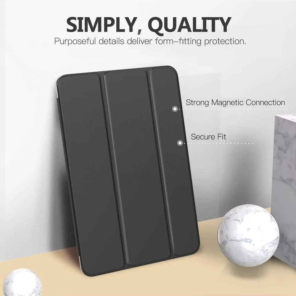 MoKo Cover for iPad 9th/8th/7th Gen 10.2" (2021/2020/2019), Space Gray - immagine 3