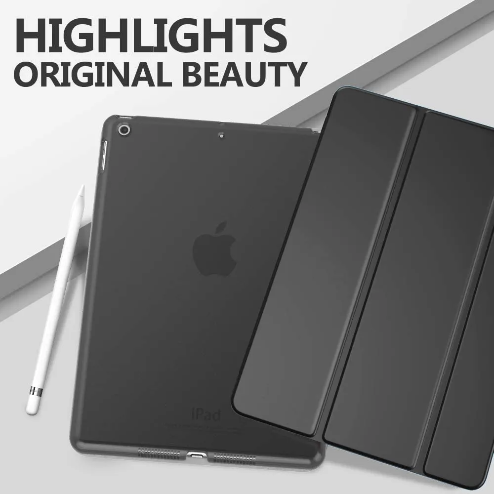 MoKo Cover for iPad 9th/8th/7th Gen 10.2" (2021/2020/2019), Space Gray - immagine 9