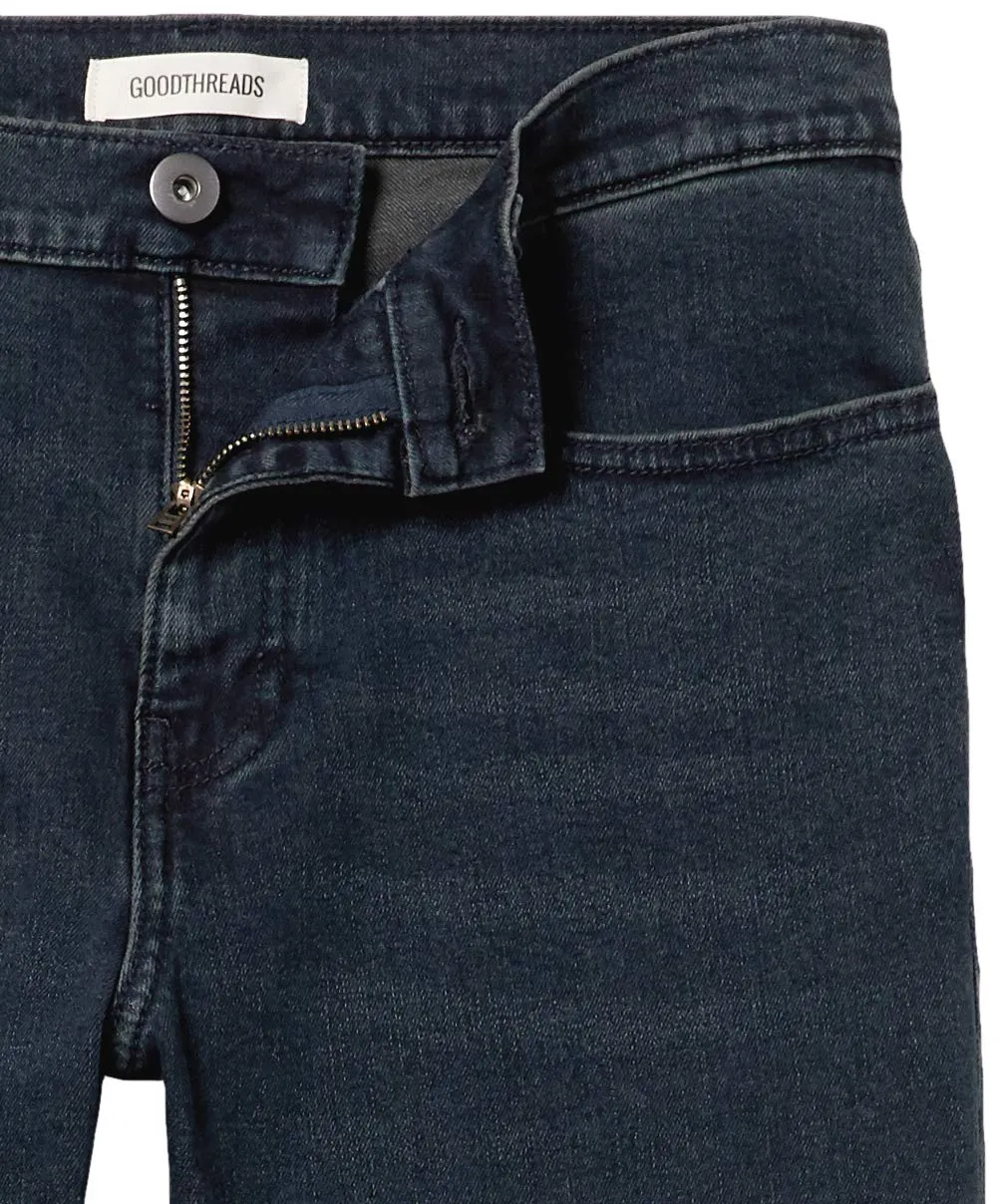 Amazon Essentials Slim Fit Jeans Uomo, Nero Blu Vintage, 38W / 32L - immagine 5