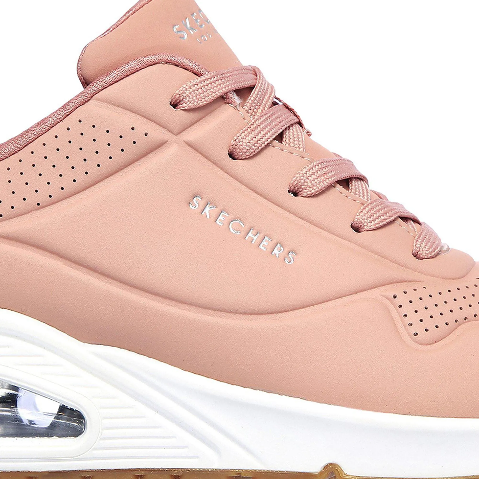 Skechers Uno Stand On Air, Scarpe da ginnastica Donna, Rose Durabuck, 36 EU - immagine 2