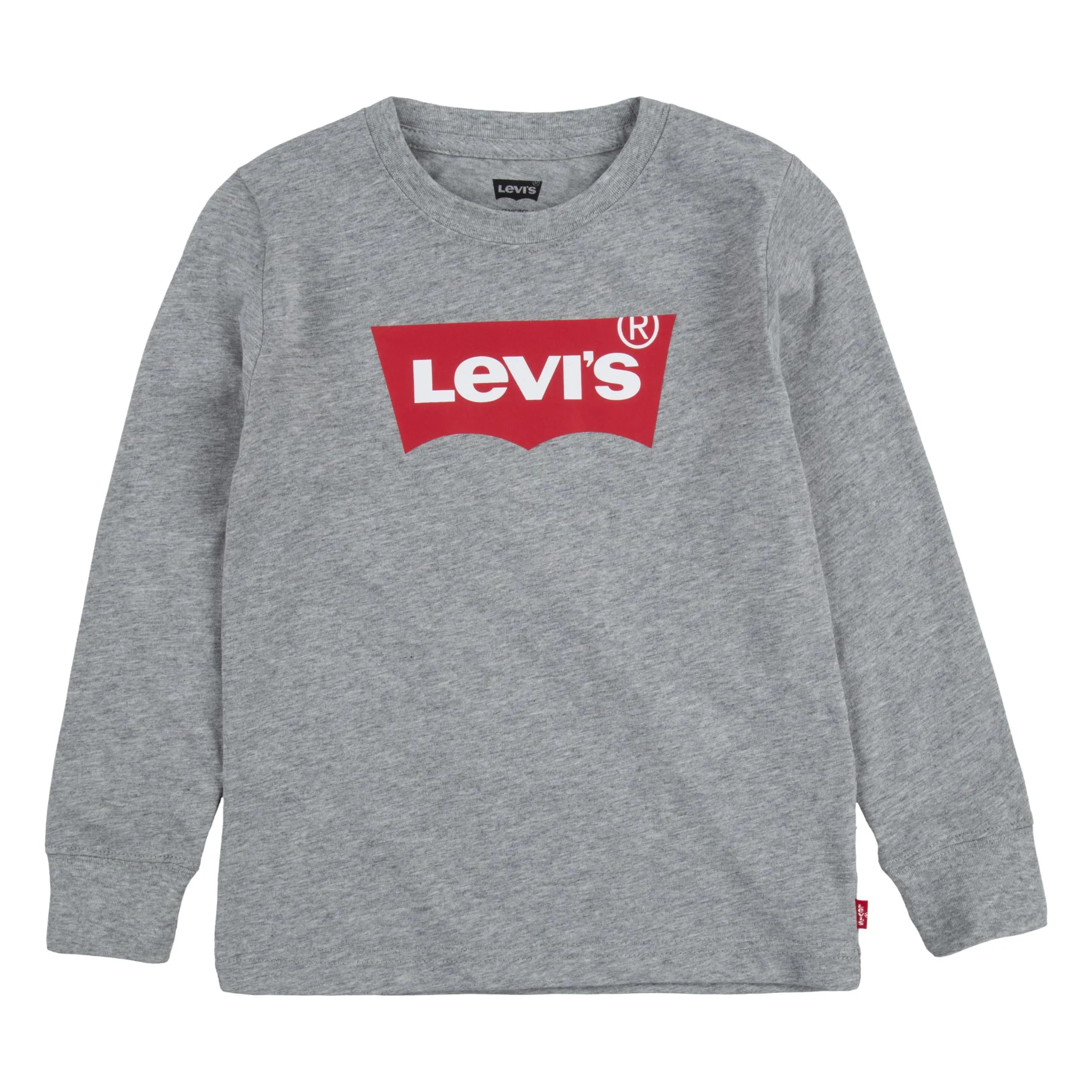 Levi's LVB Long Sleeve Batwing Tee - Grey Heather, 14 anni - immagine 1