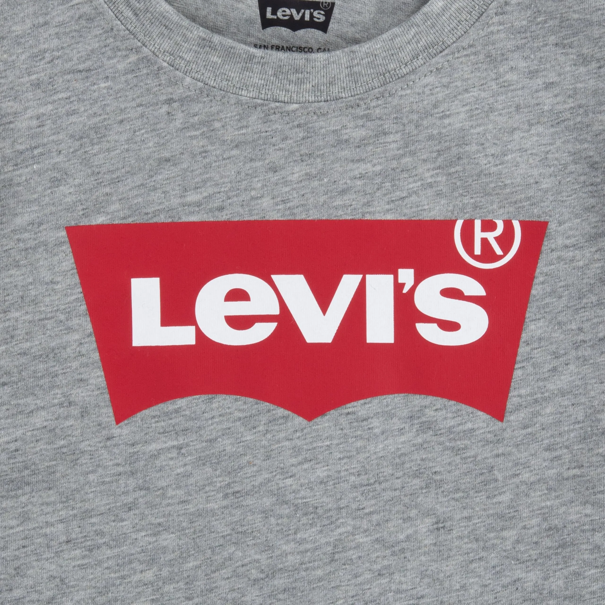 Levi's LVB Long Sleeve Batwing Tee - Grey Heather, 14 anni - immagine 3