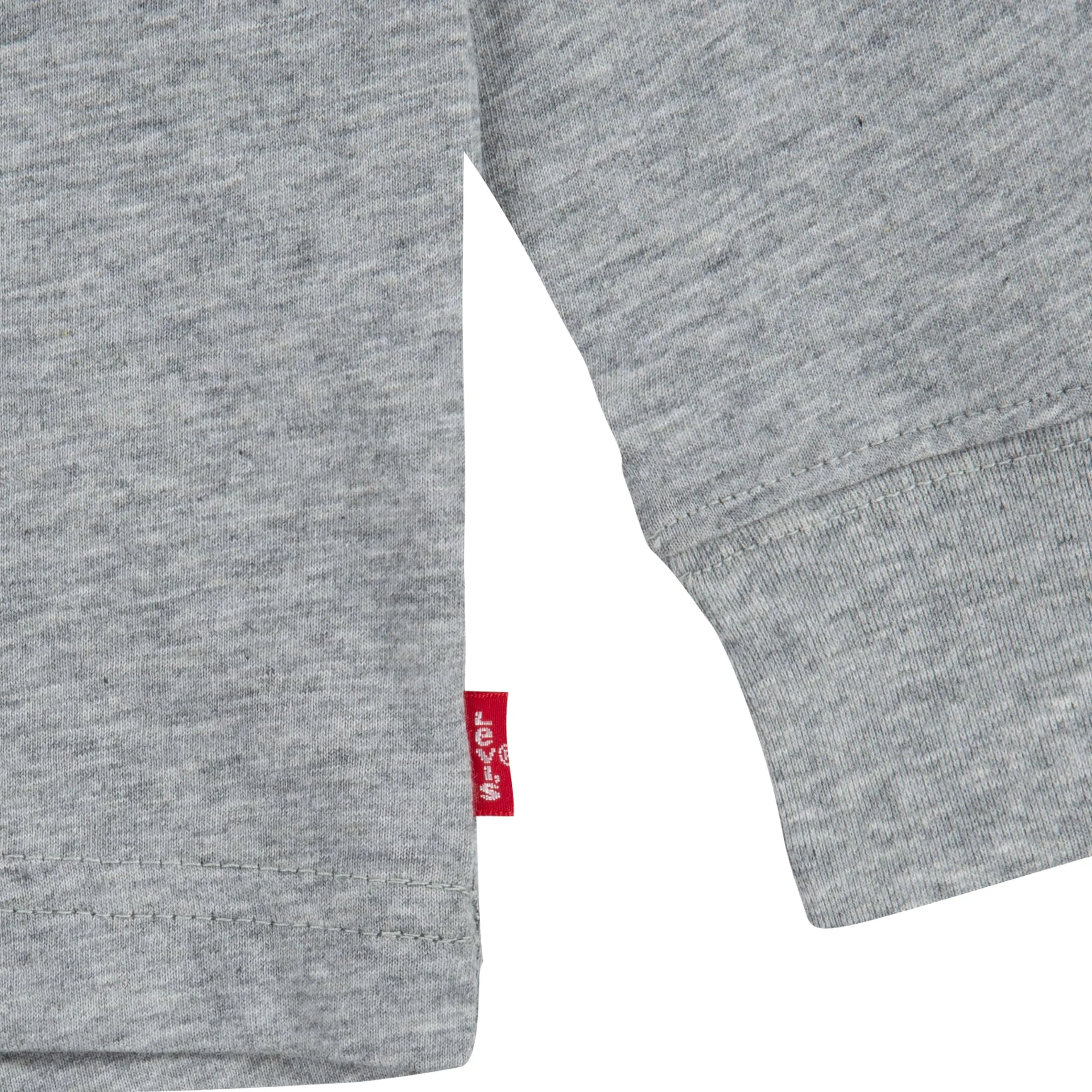 Levi's LVB Long Sleeve Batwing Tee - Grey Heather, 14 anni - immagine 4
