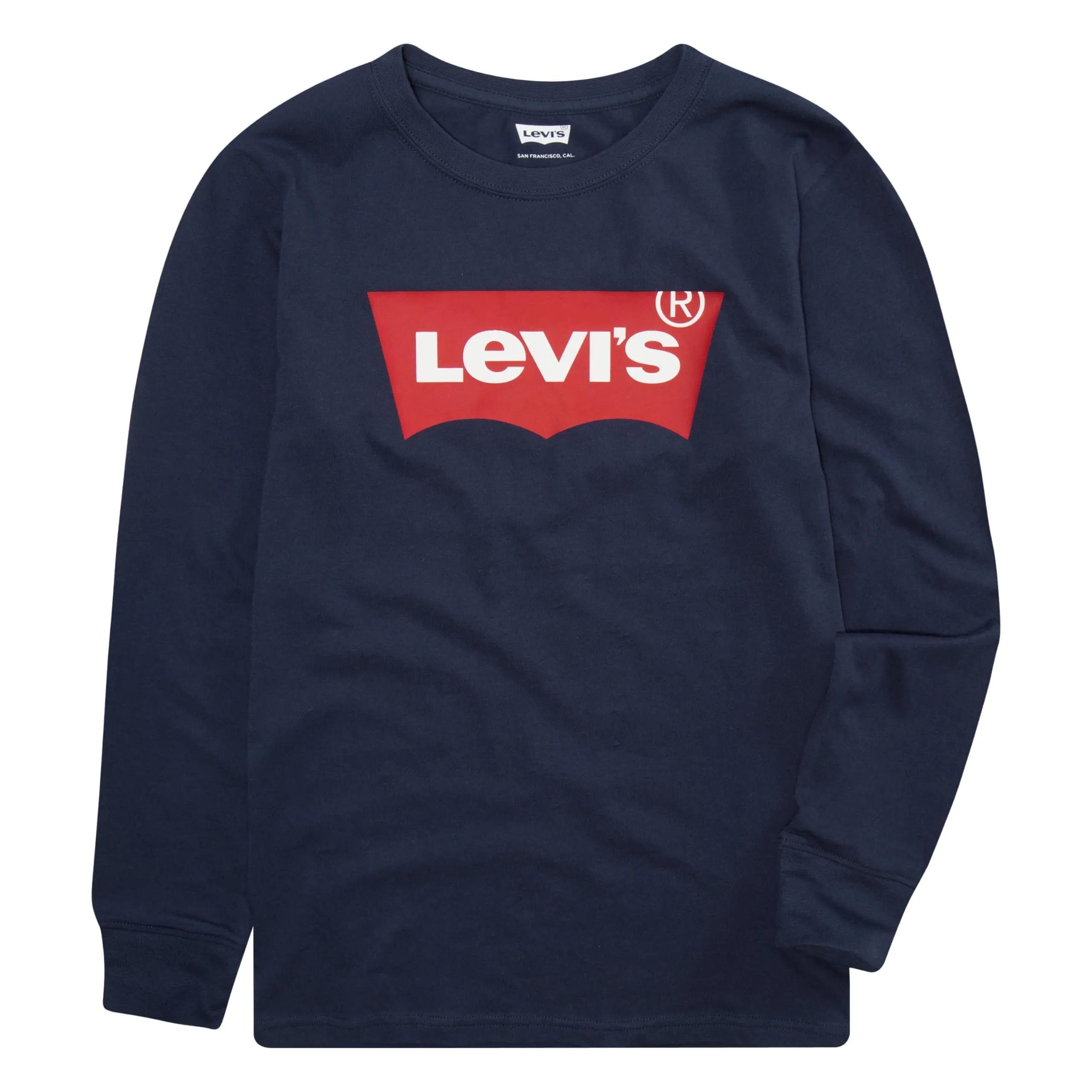 Levi's Kids Boys Batwing Long Sleeve T-shirt - Dress Blues - 4 Anni - immagine 4