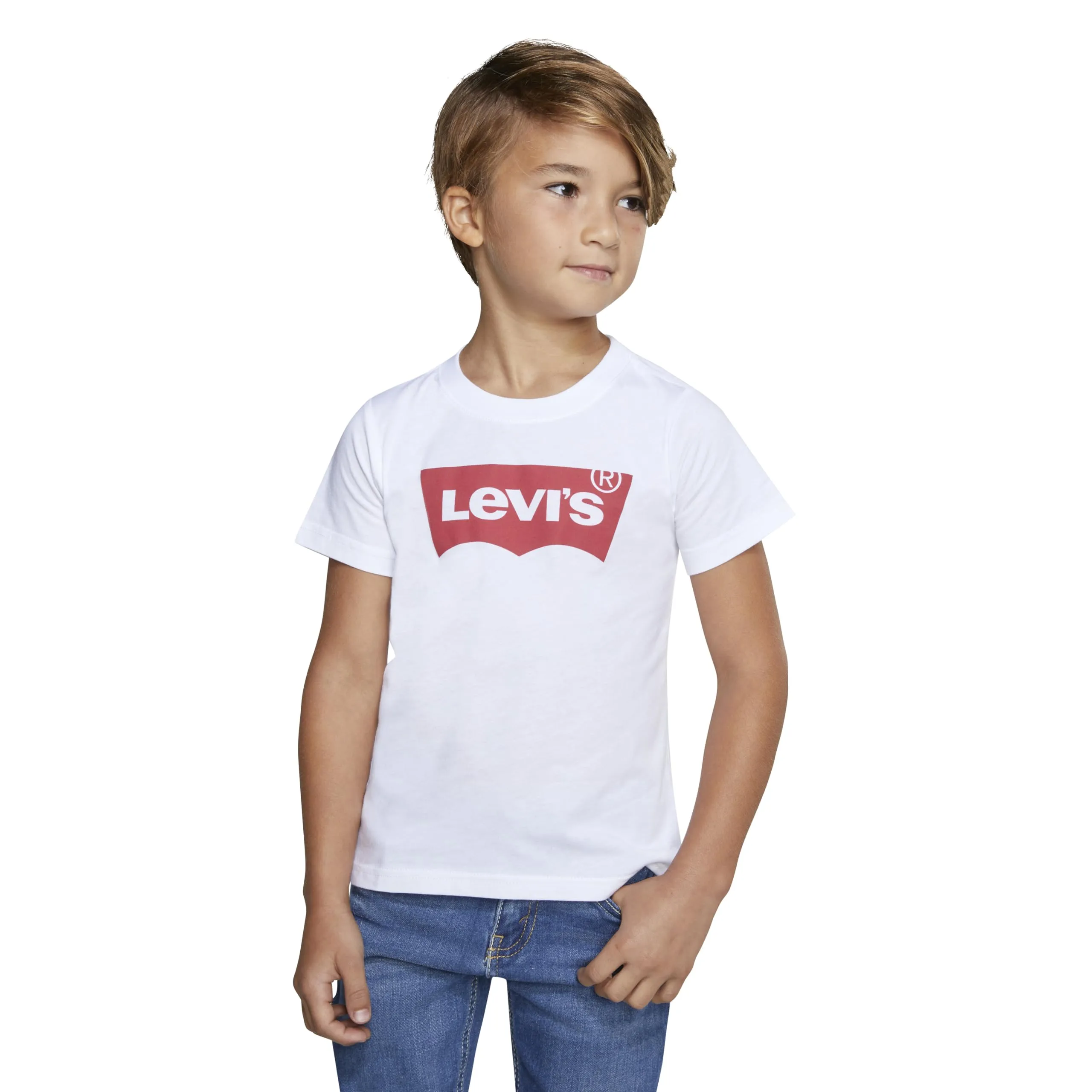Levi's Batwing Tee T-shirt, White, 8 anni - immagine 1