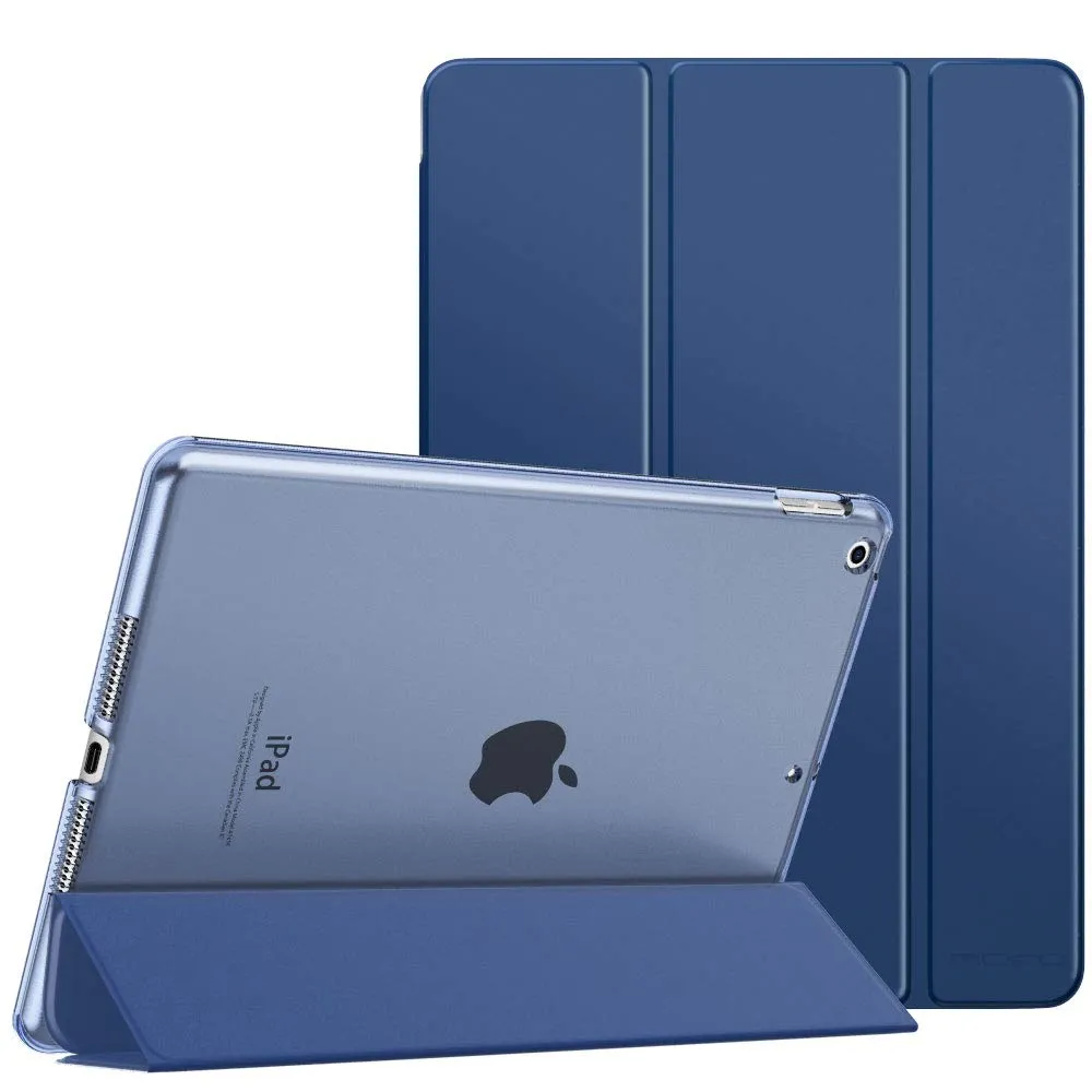MoKo Cover for iPad 7th Gen 10.2" (2019), Blu Marino - immagine 1