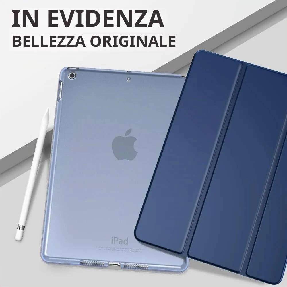 MoKo Cover for iPad 7th Gen 10.2" (2019), Blu Marino - immagine 9