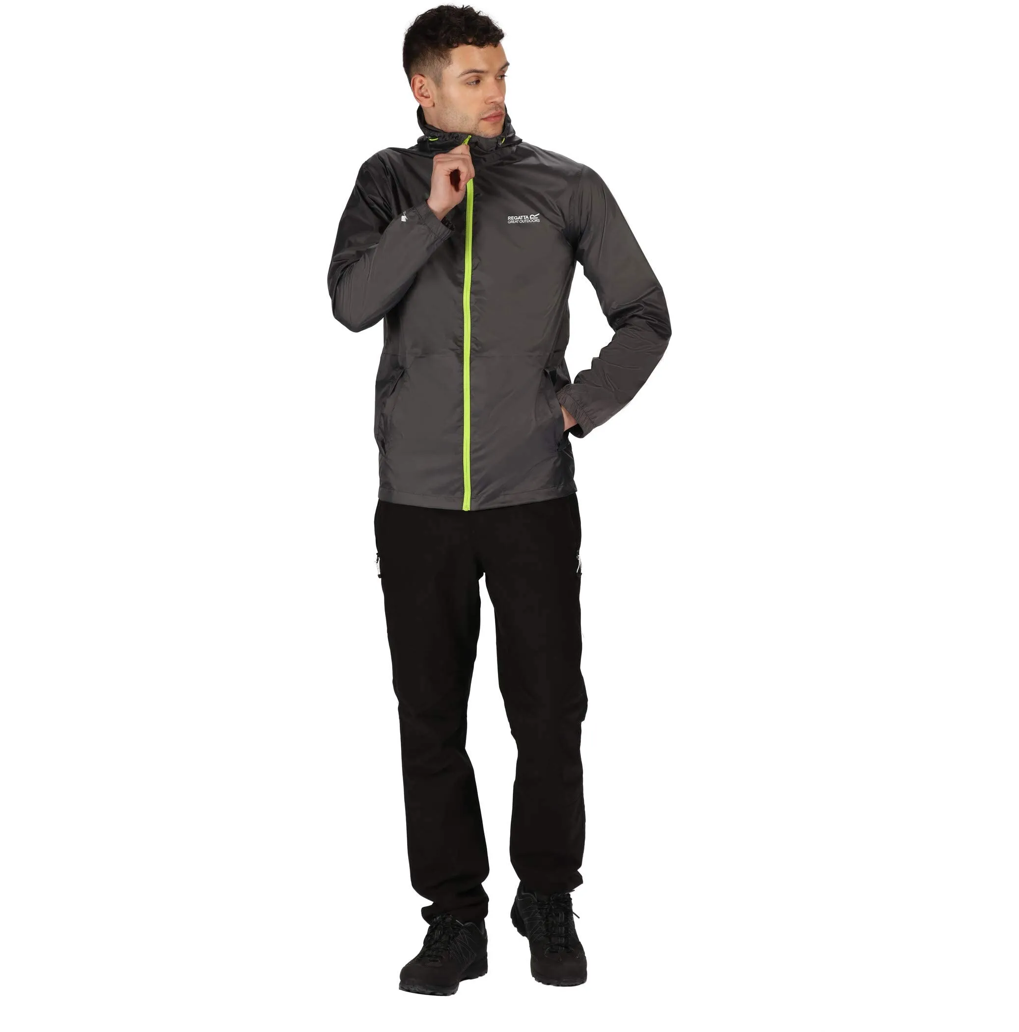 Regatta Pack-It III Giacca Impermeabile da Uomo Magnet XS - immagine 2