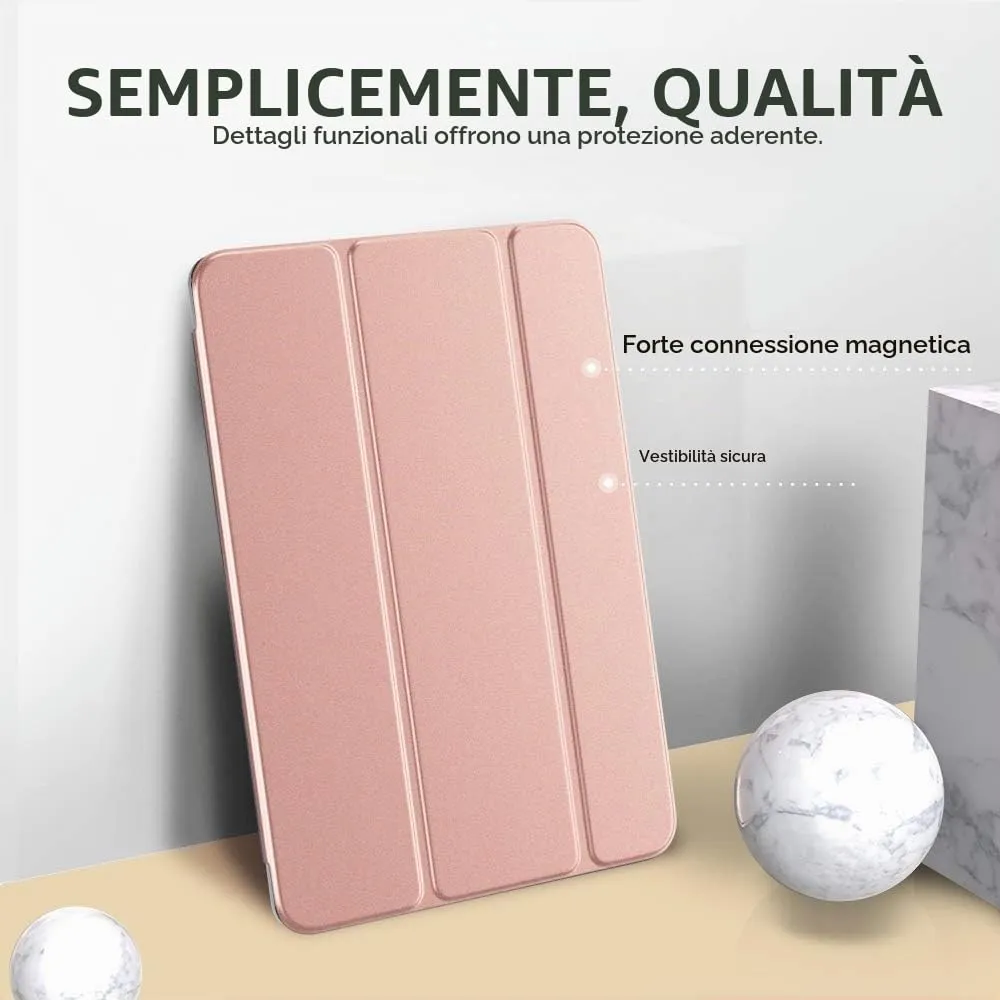 MoKo Cover for iPad 9th/8th/7th Gen 10.2 inch, Oro Rosa - immagine 3